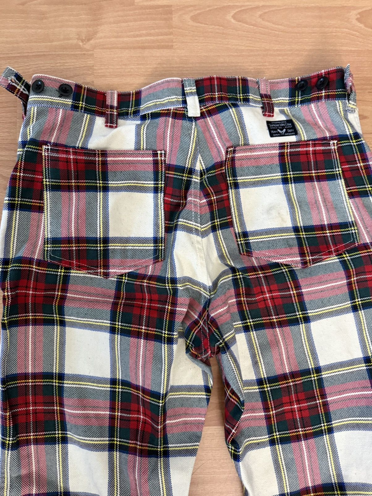 Supreme Supreme Cargo Flight Pants Size 32 Tartan Plaid SS14 Size US 32 / EU 48 - 17 Thumbnail