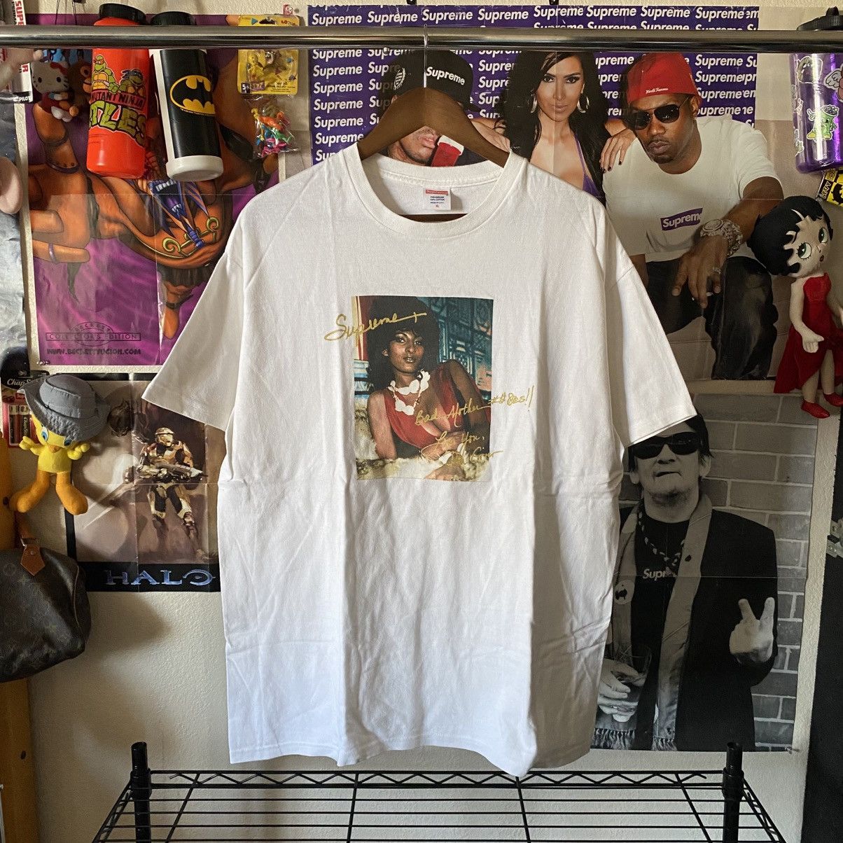 Supreme Pam Grier T-Shirt White 2012