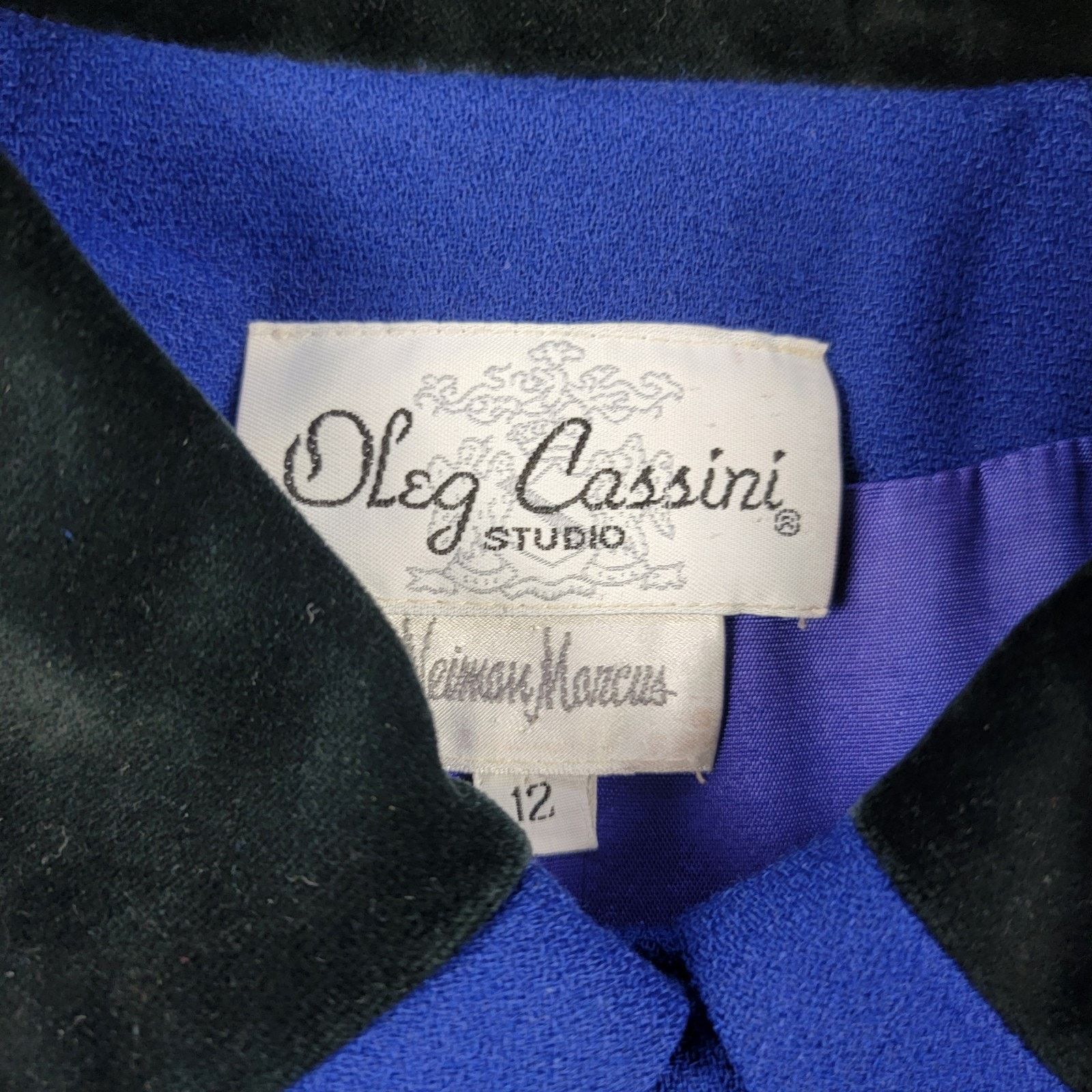 Oleg Cassini Oleg Cassini Vintage Frog Clip Wool Over Coat Jackie O Size XL / US 12-14 / IT 48-50 - 17 Thumbnail