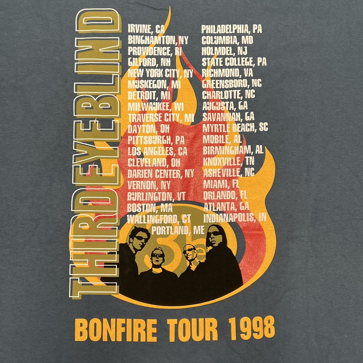 Vintage Third Eye Blind 1998 Bonfire Tour Giant T-Shirt XL