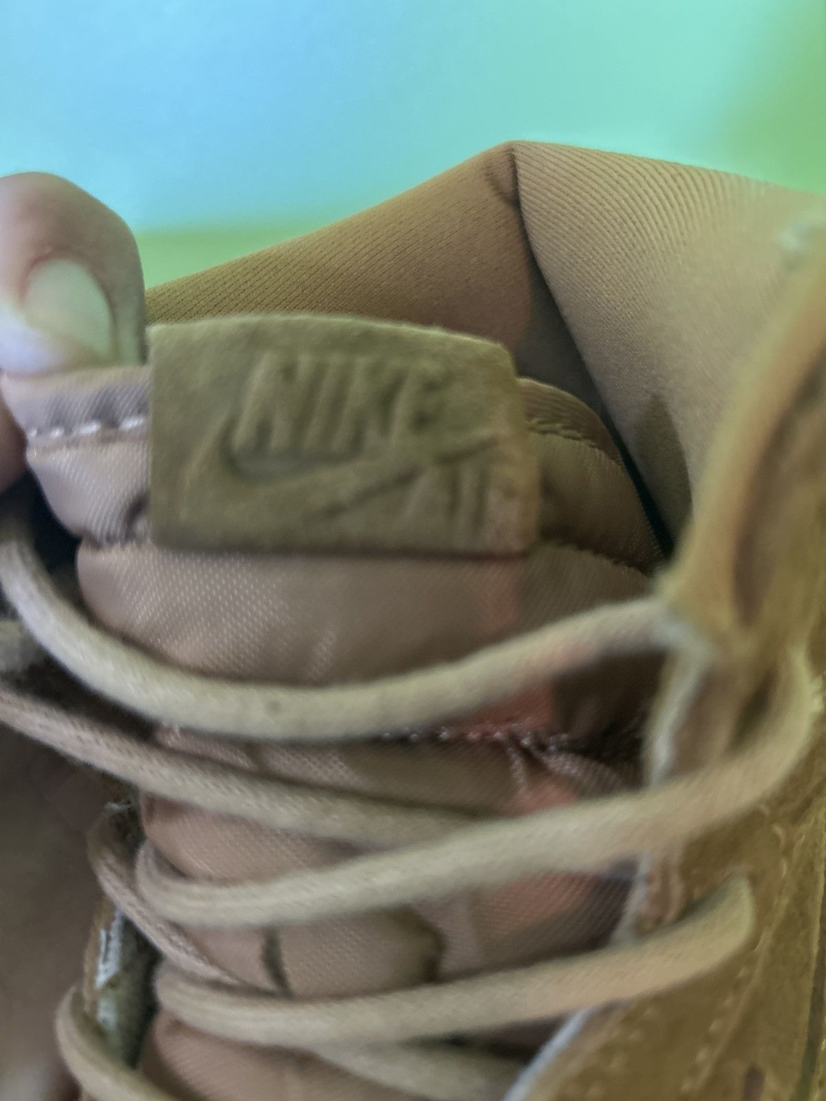 Jordan Brand Nike Air Jordan 1 Retro High Wheat Size US 8.5 / EU 41-42 - 6 Thumbnail