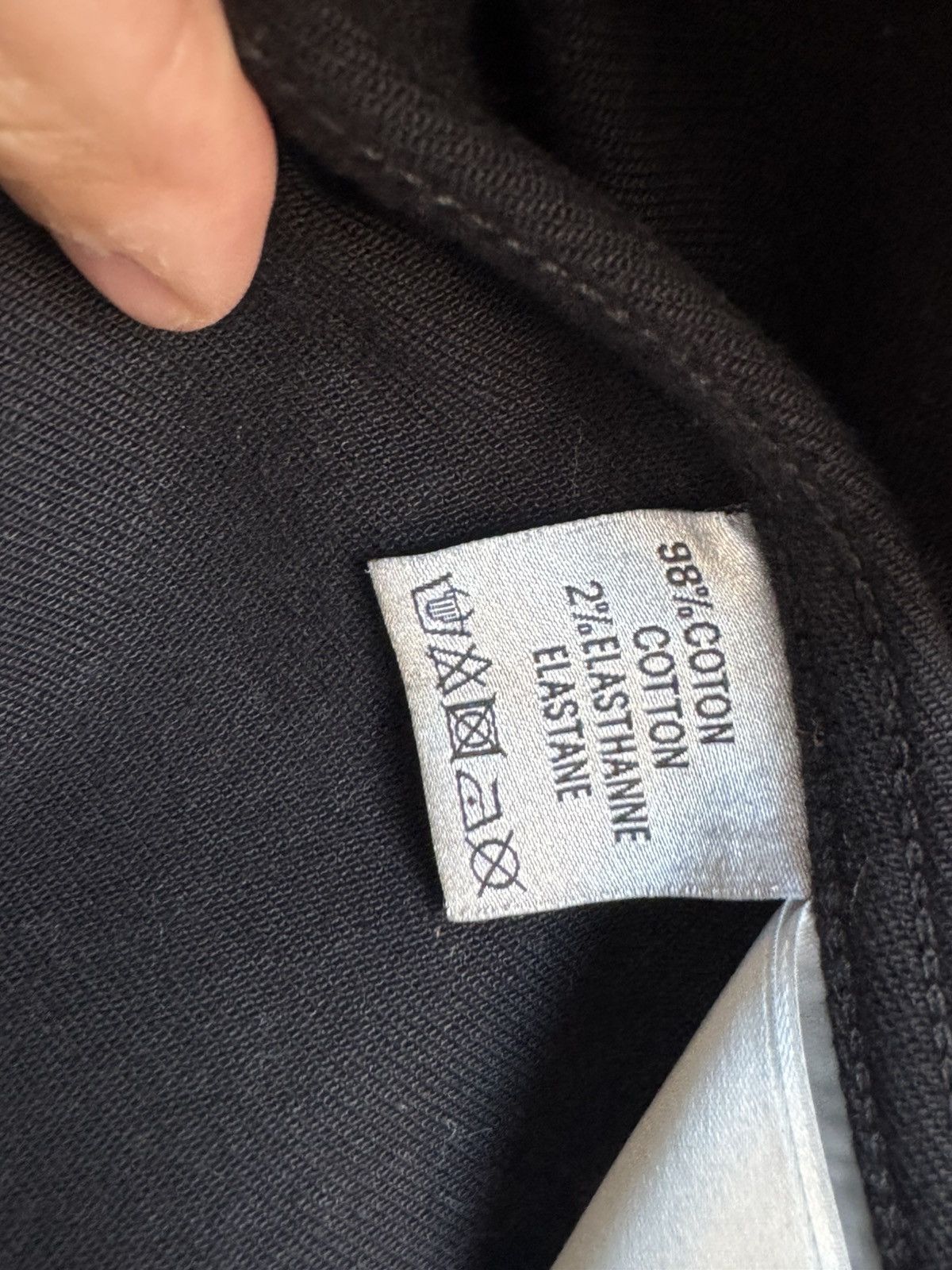 Dior Christian Dior Mens Black Denim Trucker Jacket Size US M / EU 48-50 / 2 - 8 Thumbnail