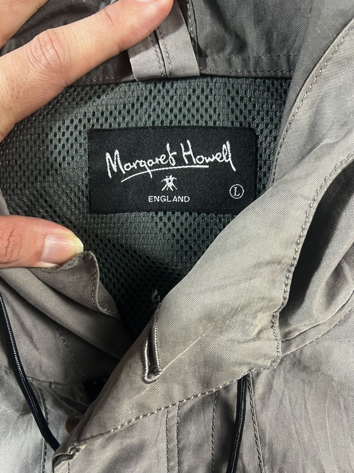 Margaret Howell Vintage 90s Made In England Margaret Howell Raincoat Parka Size US L / EU 52-54 / 3 - 3 Thumbnail