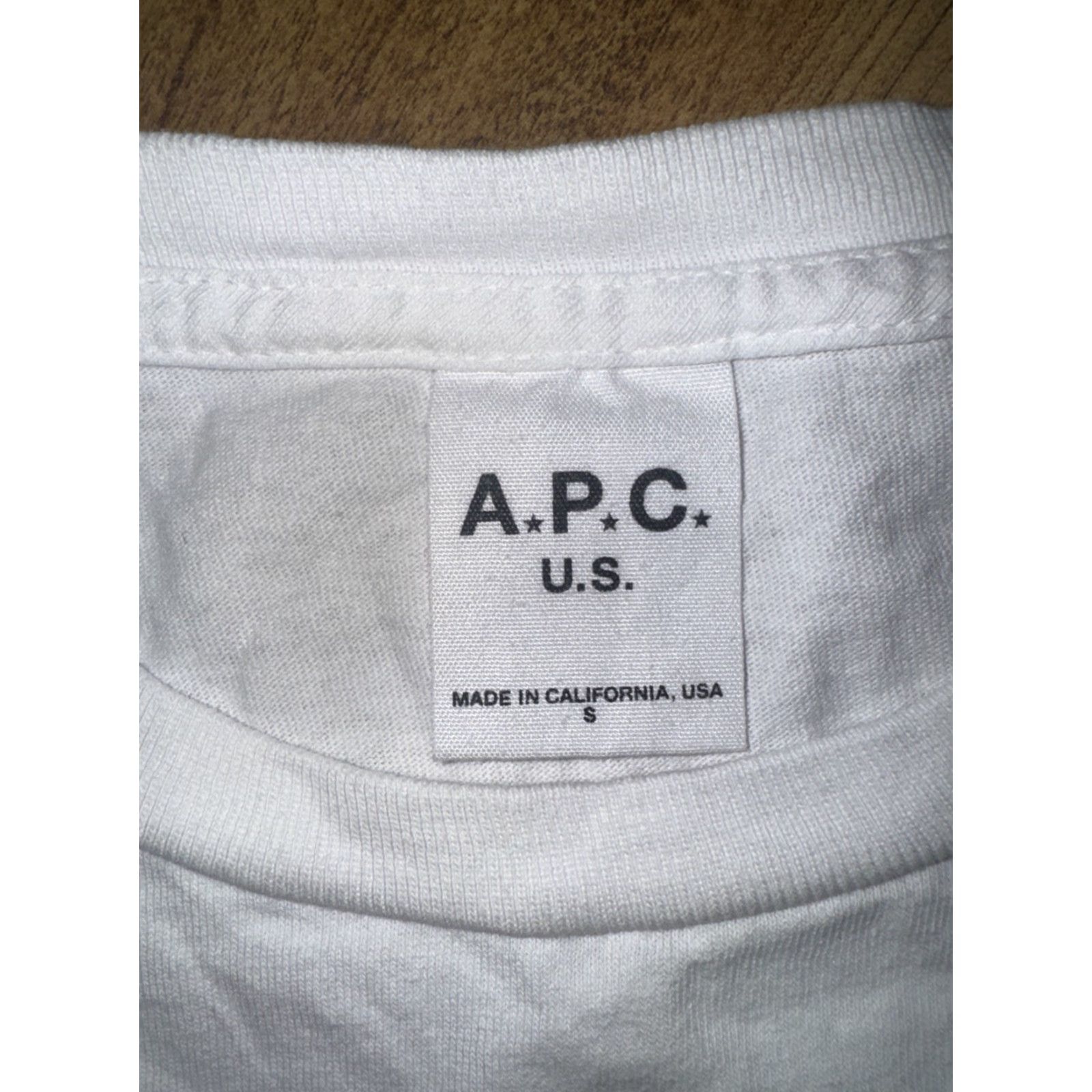 A.P.C. VINTAGE A.P.C. California USA Graphic T-Shirt White Men’s Small 19x26 Casual Tee Size US S / EU 44-46 / 1 - 3 Thumbnail