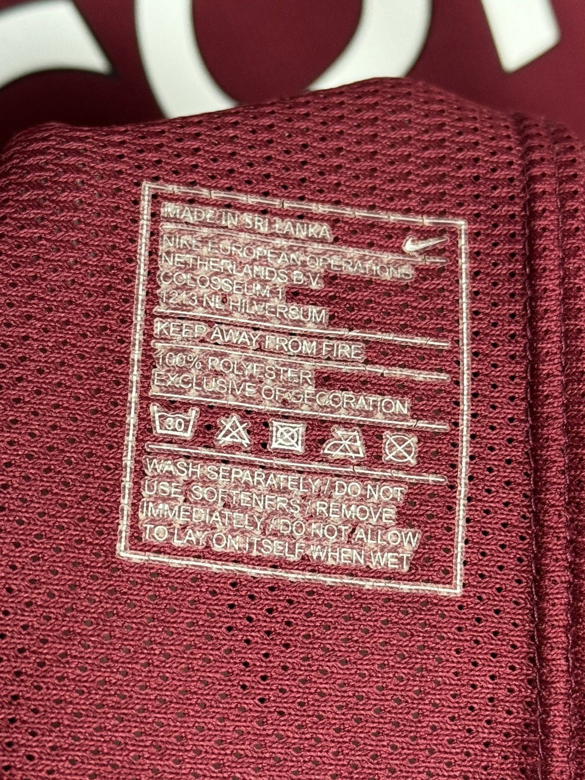 Nike Aston Villa 09/10 Home Football Long Sleeve Jersey Size US XXL / EU 58 / 5 - 10 Thumbnail