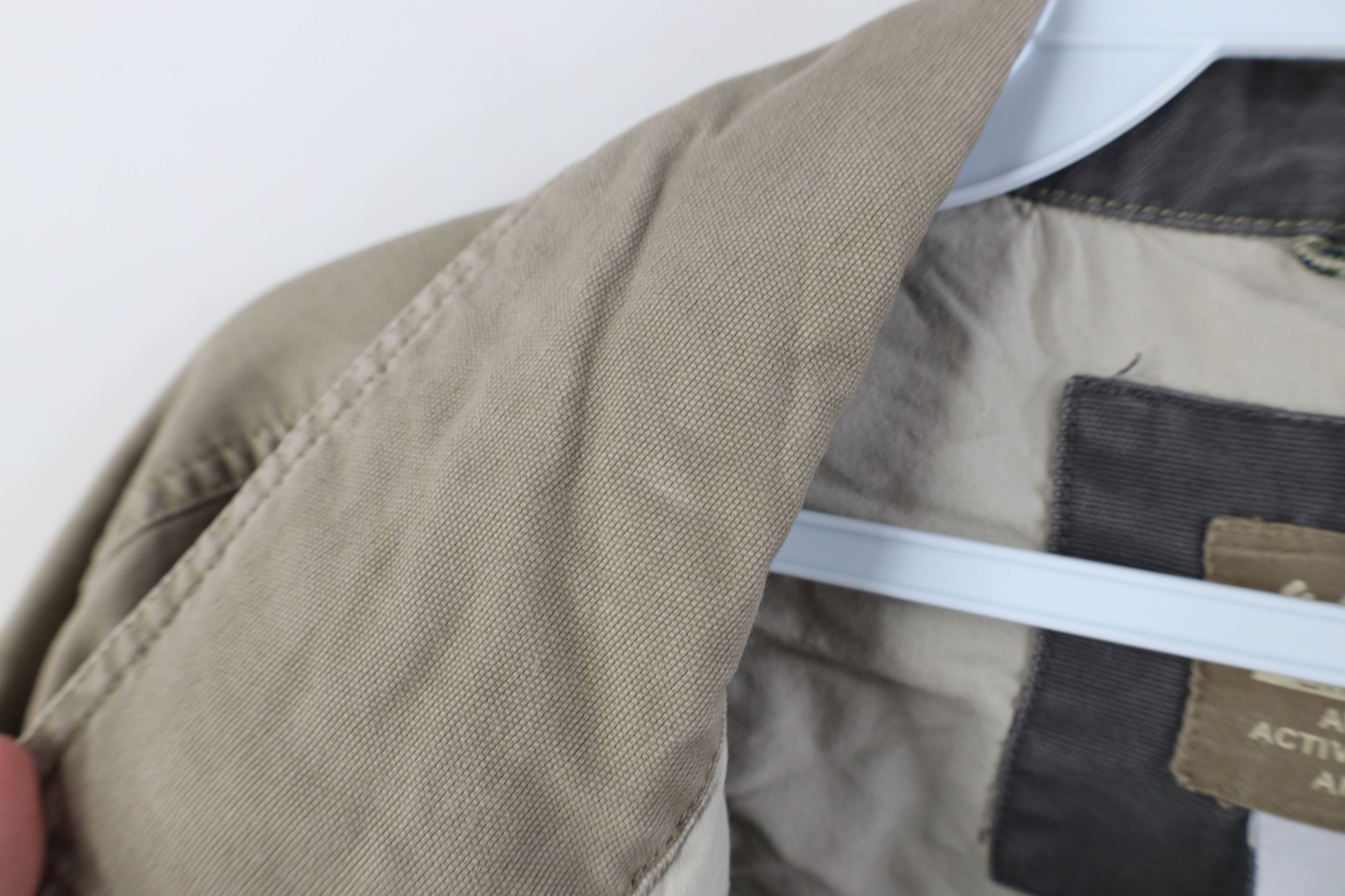 Columbia Vintage 90s Y2K Columbia Spell Canvas Bomber Jacket Beige Size US XL / EU 56 / 4 - 9 Thumbnail