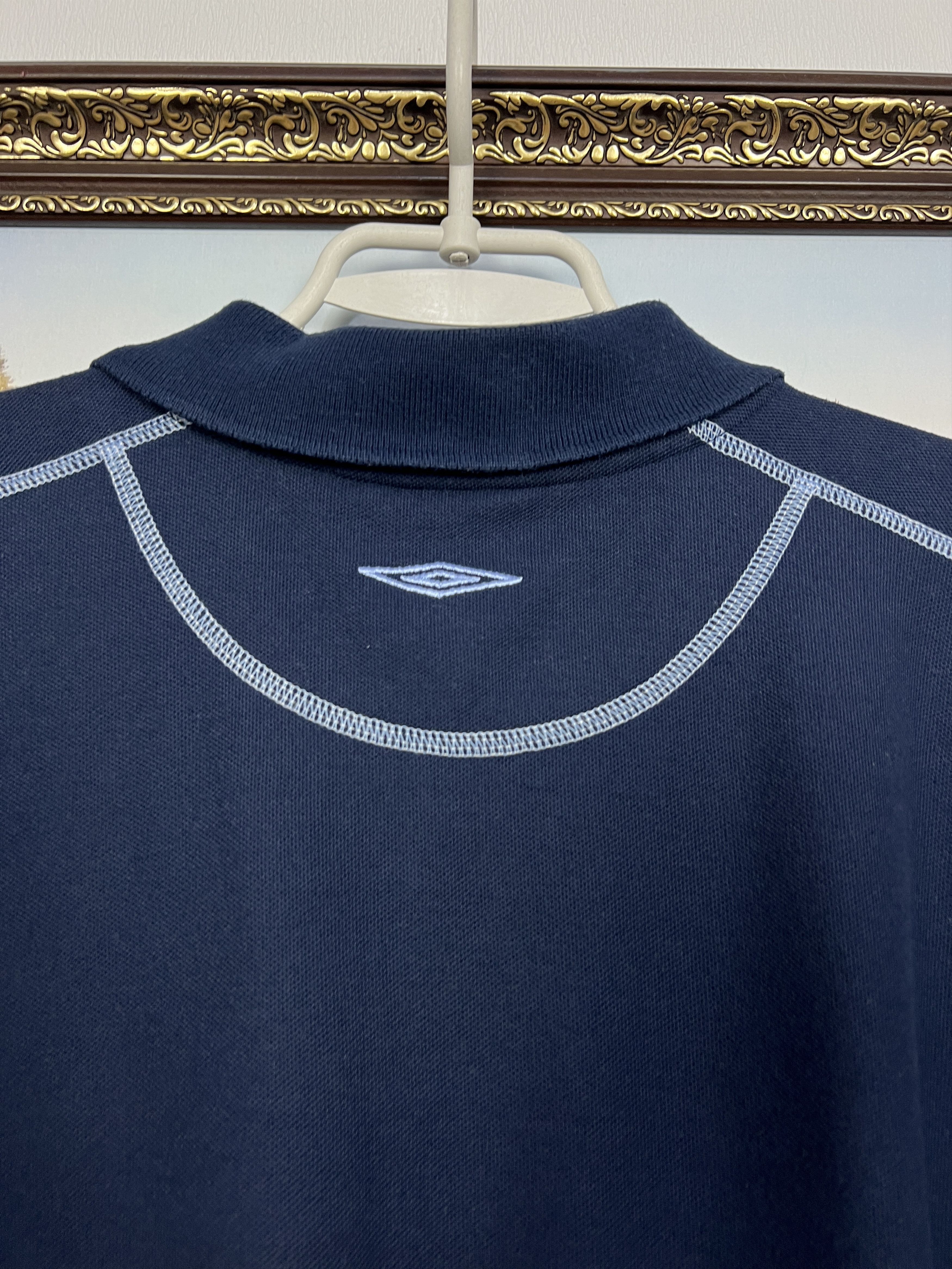 Umbro Vintage Chelsea Football Polo Shirt Soccer Train Jersey Size US XXL / EU 58 / 5 - 10 Thumbnail