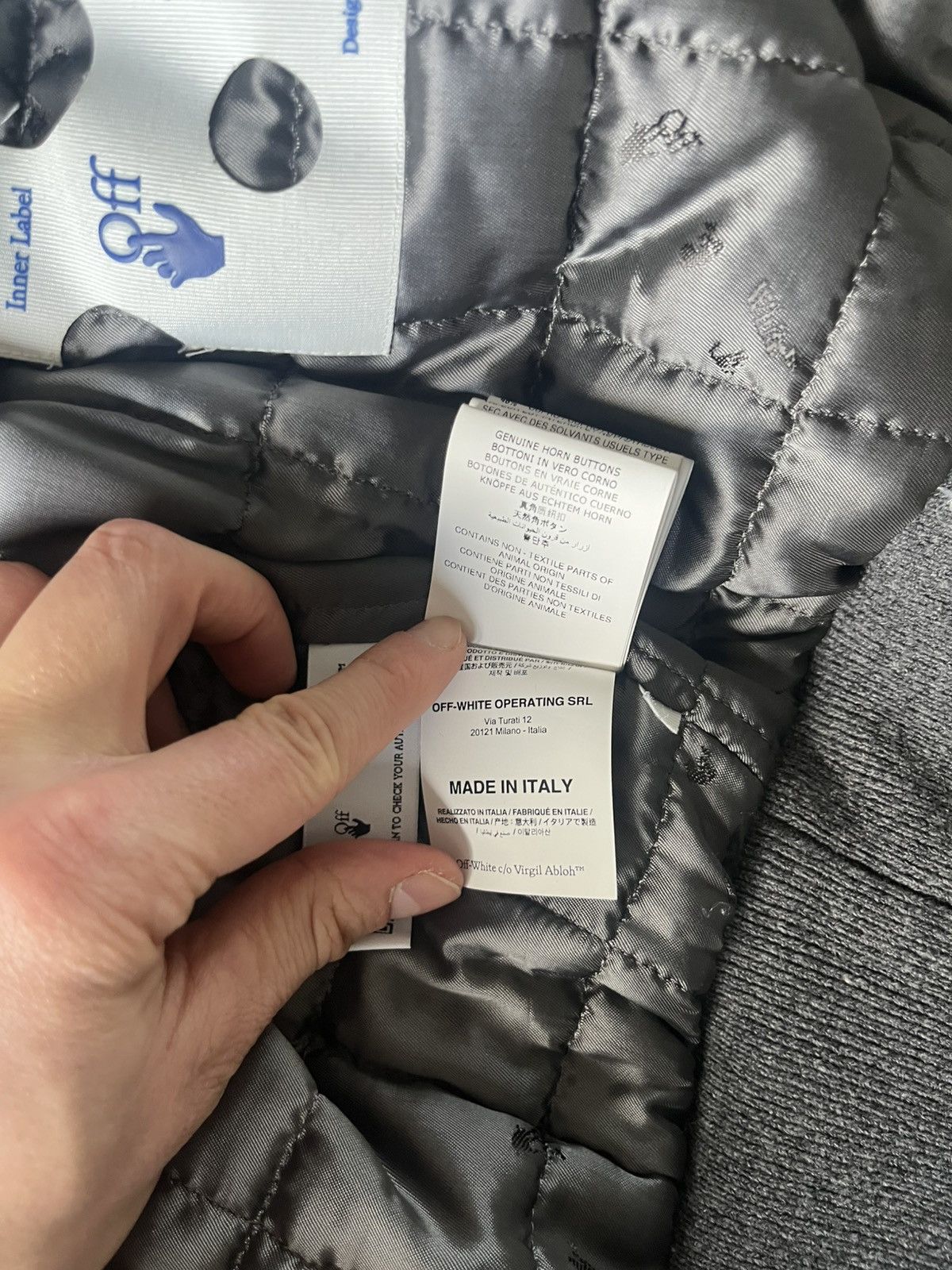 Off-White Off-white cashmere jacket Size US M / EU 48-50 / 2 - 12 Thumbnail