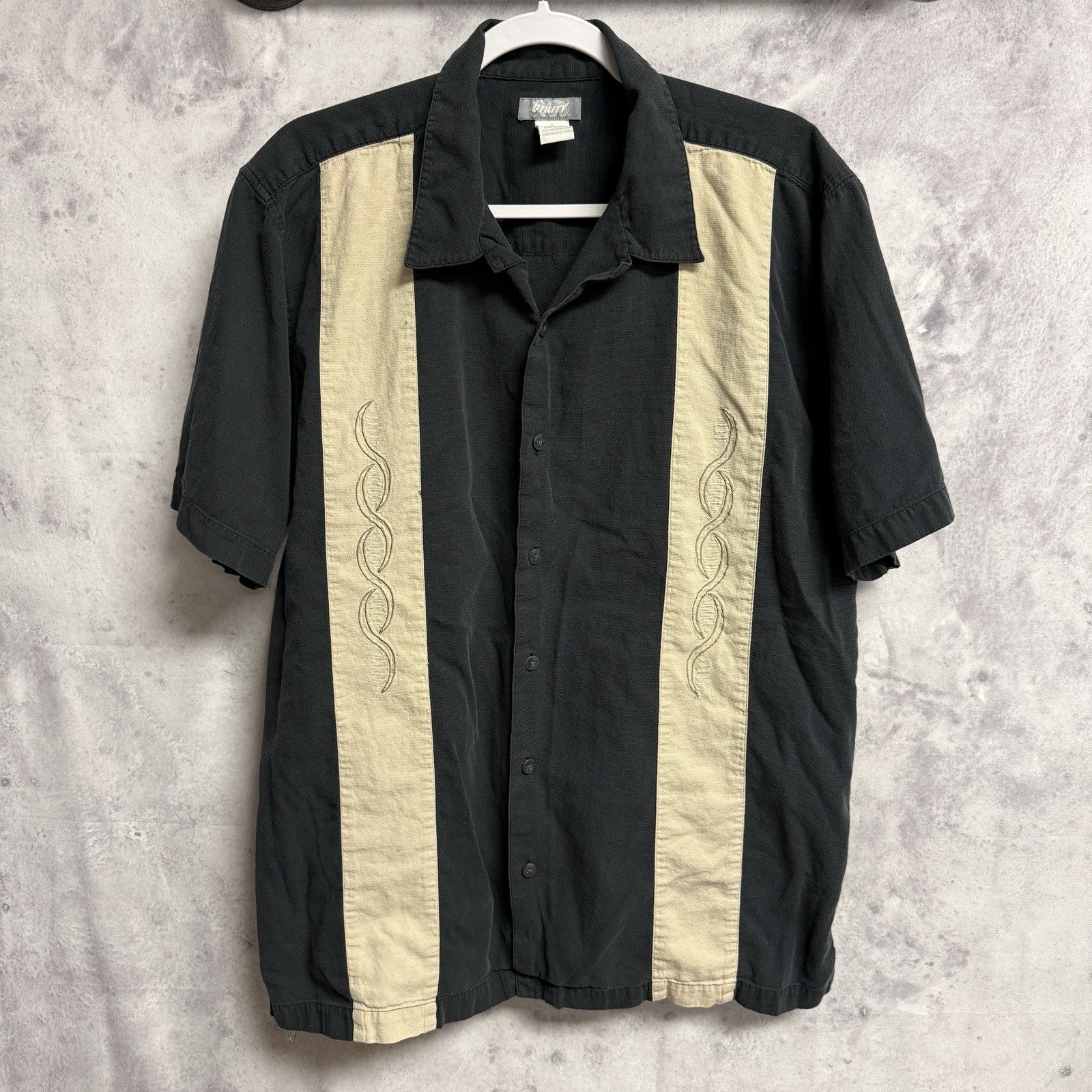 Vintage Vintage Y2K Utility Button Up Shirt Mens Large Skate Size US L / EU 52-54 / 3 - 1 Thumbnail
