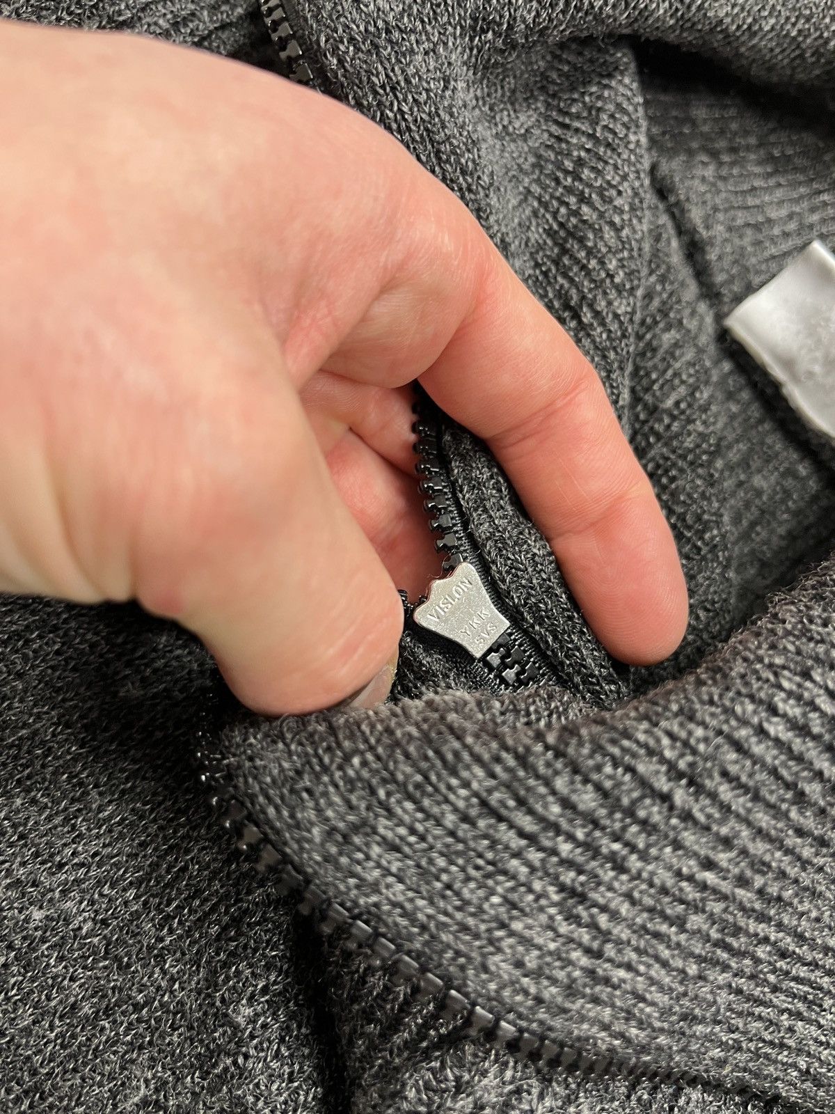 Lacoste × Vintage Vintage Rare Lacoste Made in France Wool Zip Sweater Y2K Size US L / EU 52-54 / 3 - 7 Thumbnail