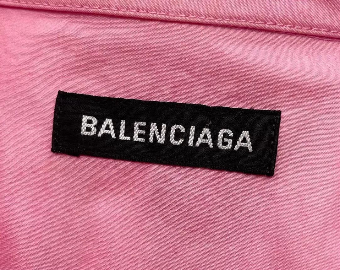 Balenciaga Balenciaga Pink Shirt Youthful Vibrant Casual Size S 38 Size US S / EU 44-46 / 1 - 5 Thumbnail