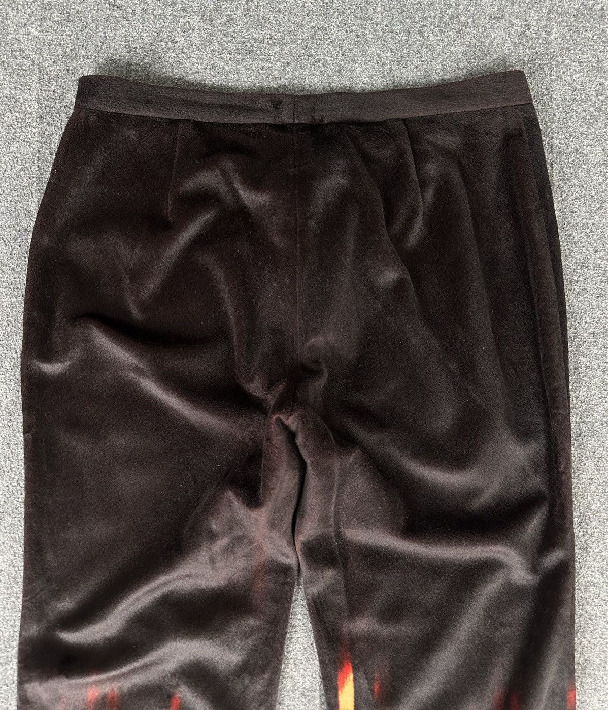 Vivienne Tam Vivienne Tam - 90’s Lantern Lights Velvet Polyester Pants Size 30" / US 8 / IT 44 - 11 Thumbnail