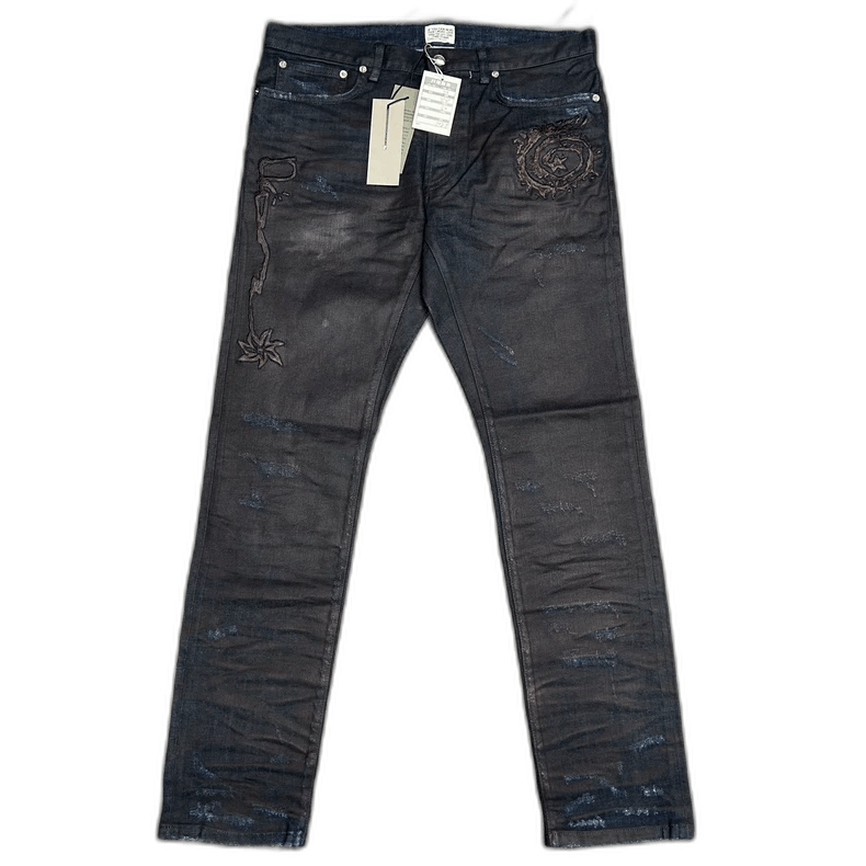 Dior Dior Dior Travis Scott Embroidered Denim Pants-2507 Size US 30 / EU 46 - 1 Thumbnail