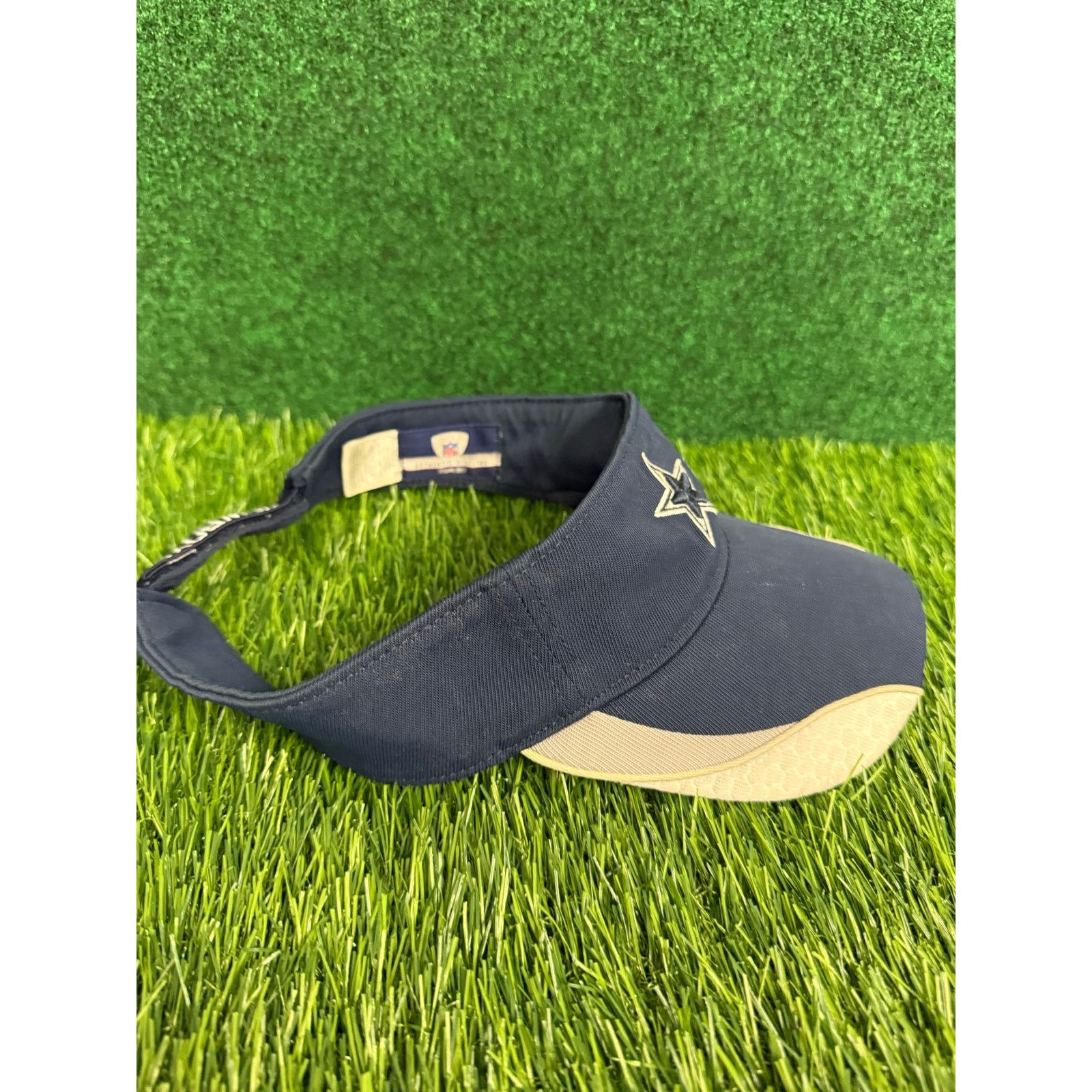 NFL Dallas Cowboys Y2K Blue & Silver Golf Visor Hat UNISEX Size ONE SIZE - 4 Thumbnail