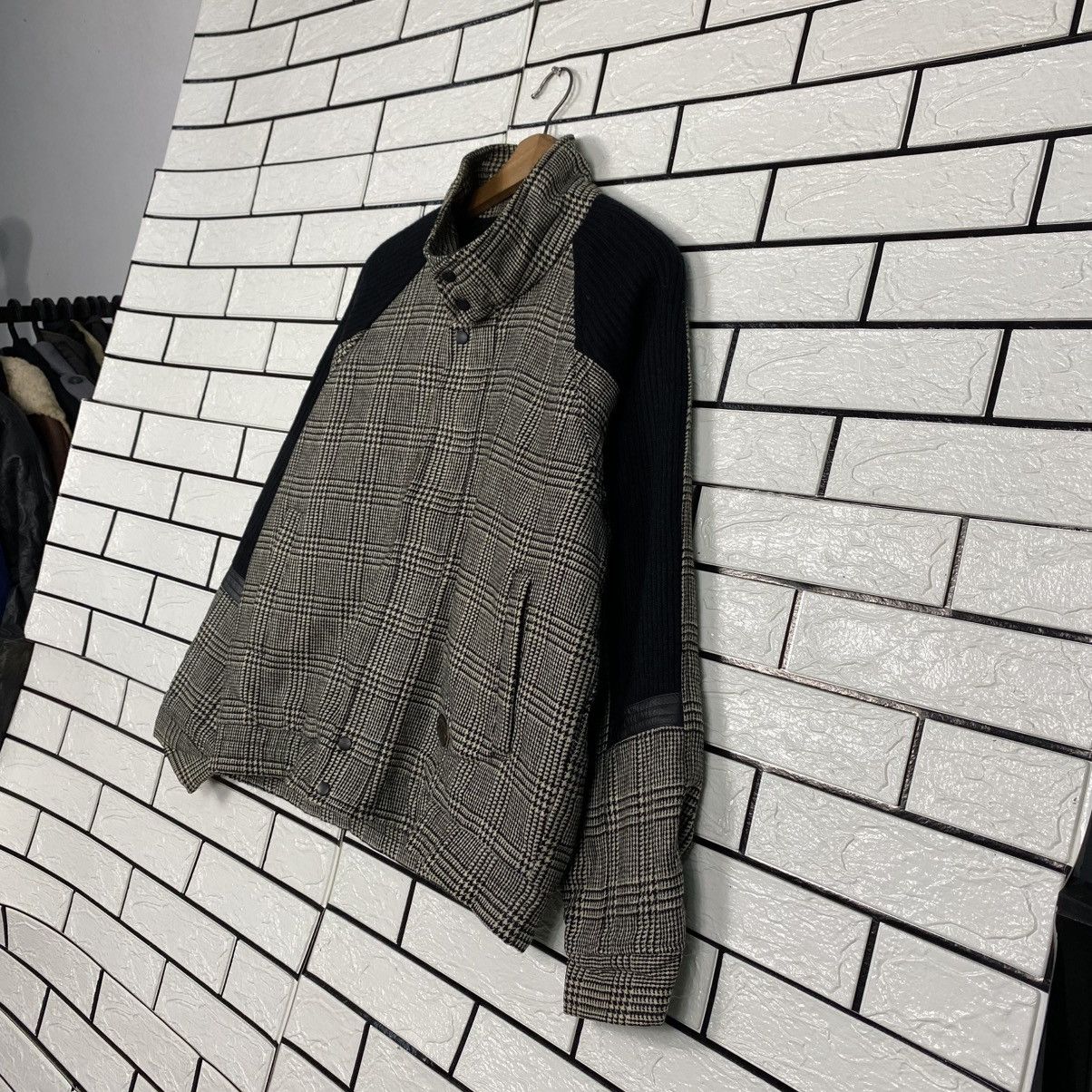 Japanese Brand 📌Vintage Wool Bomber Jacket Unbranded Tartan Issey Miyake Size US M / EU 48-50 / 2 - 3 Thumbnail