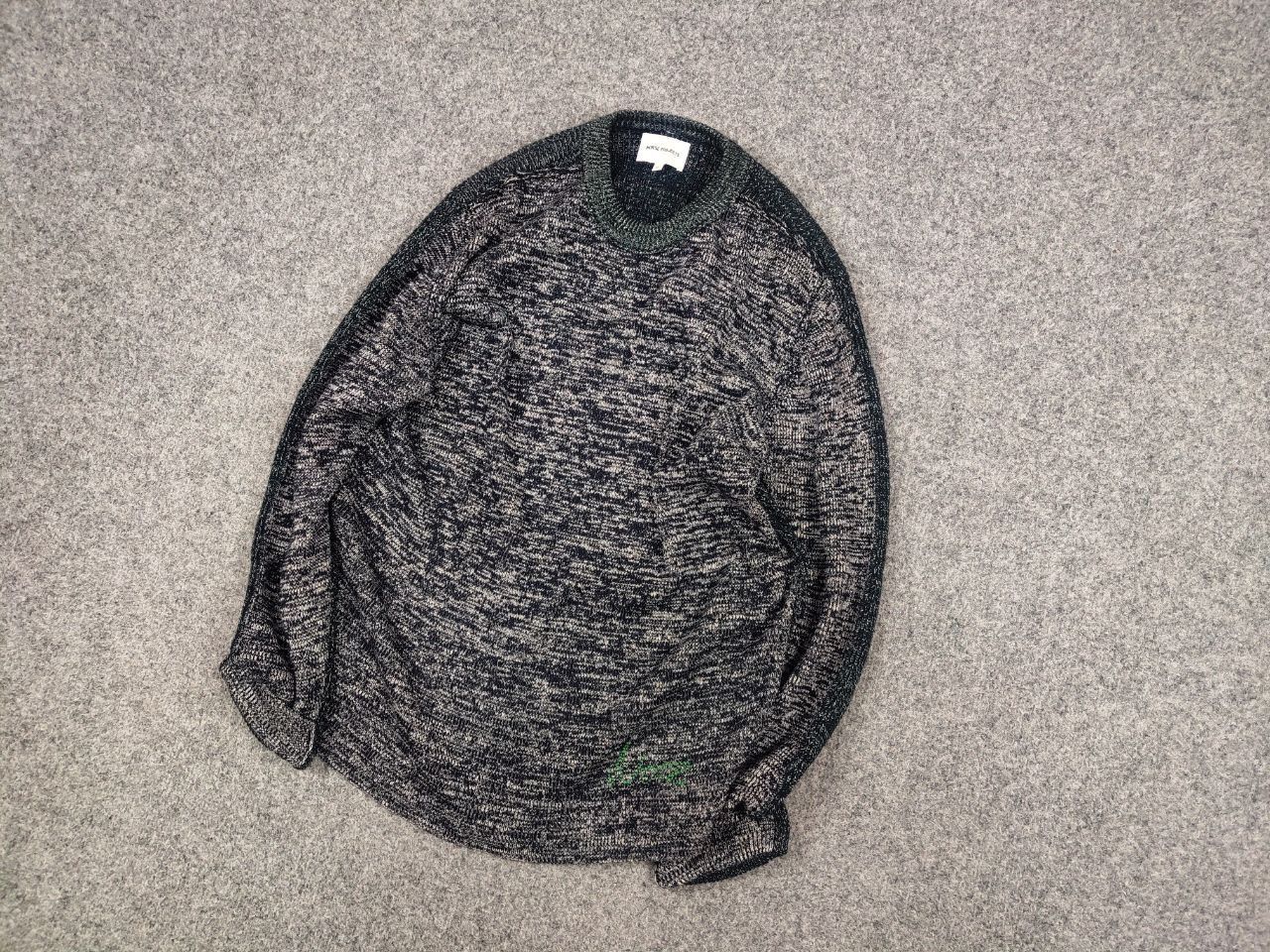Norse Projects Norse Projects Design Arild Moulin Dark Gray Knit Sweater Size US M / EU 48-50 / 2 - 3 Thumbnail