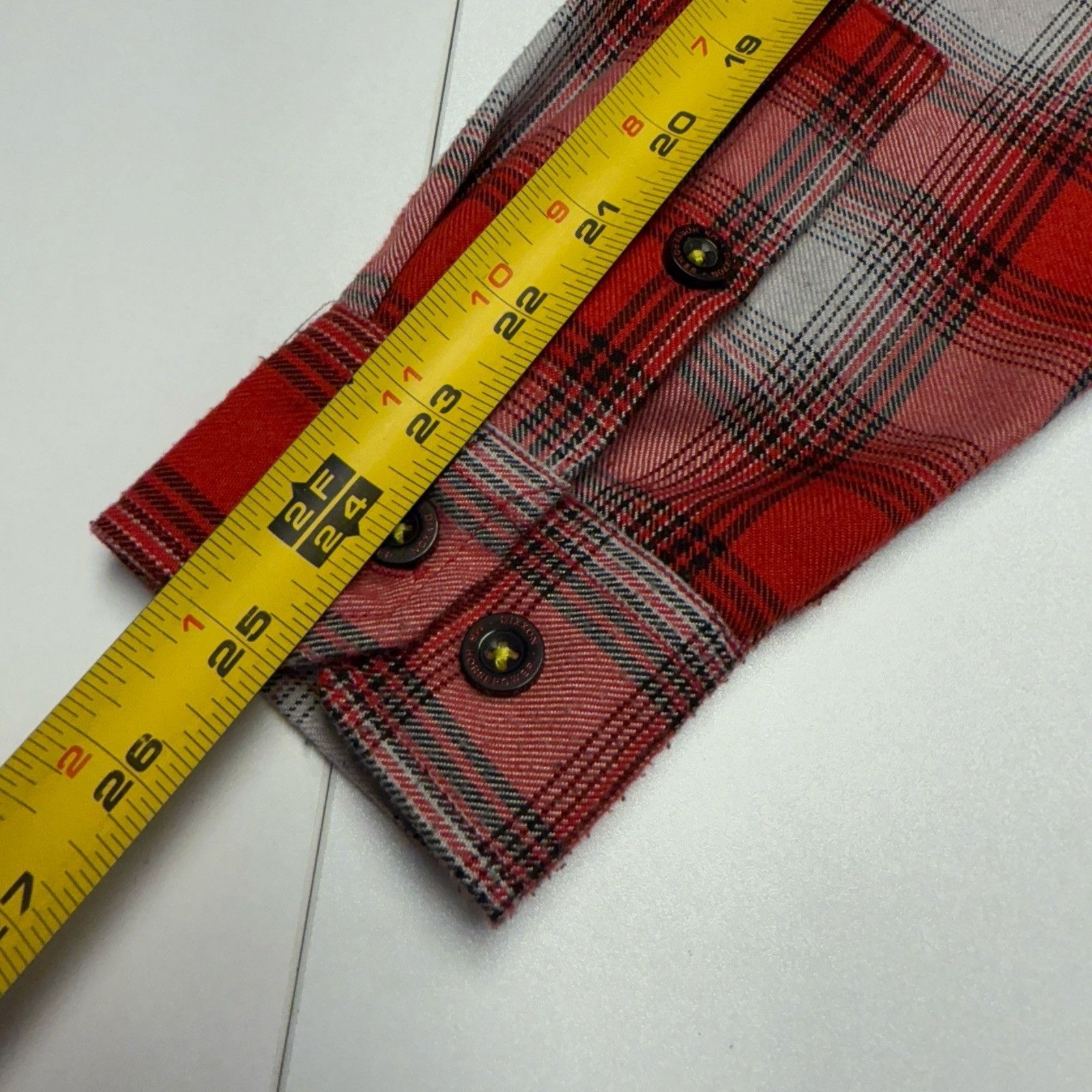 Dixxon Dixxon Flannel Co Mr Horsepower Shirt Mens XS 18.5x27 Red Lo Size US XS / EU 42 / 0 - 11 Thumbnail