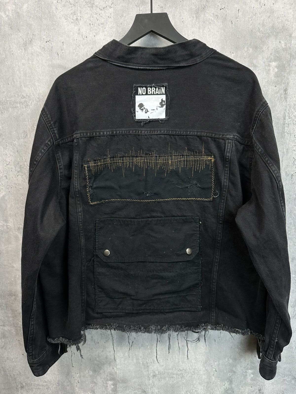 Other Cropped Cargo Pocket Denim Jacket Size US XL / EU 56 / 4 - 2 Thumbnail
