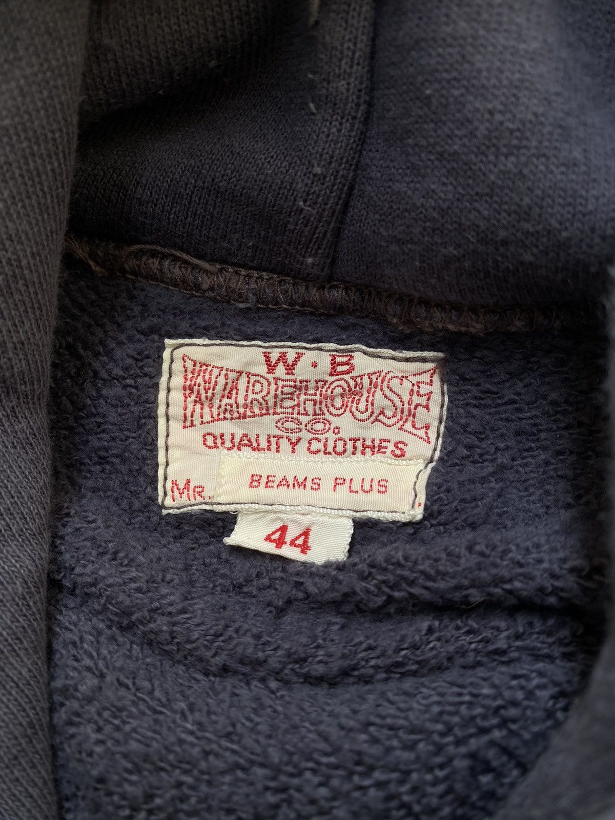 Warehouse & Co. Vintage Warehouse&Co X BeamsPlus Loopwheel Hoodies Size US L / EU 52-54 / 3 - 7 Thumbnail