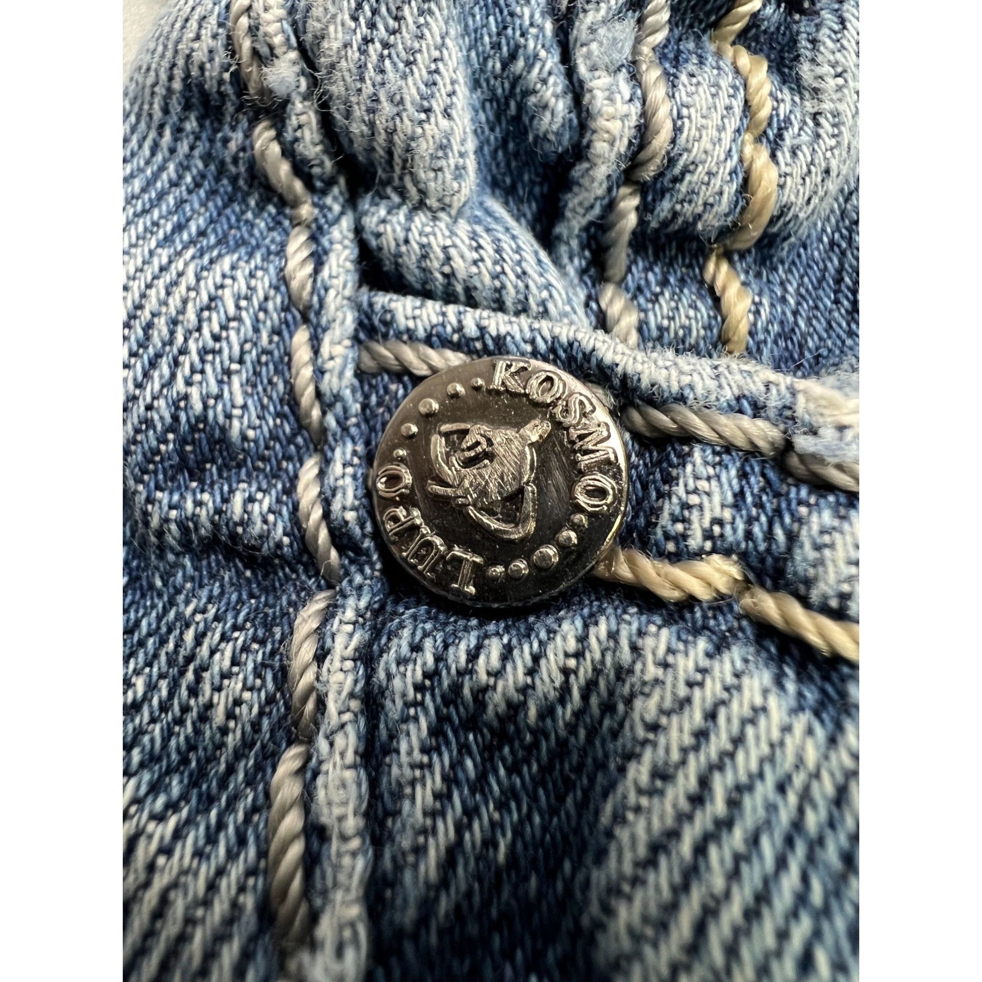 Other K&M Kosmolupo Embroidered Vintage Rap Jeans (Y1037) Size US 34 / EU 50 - 7 Thumbnail
