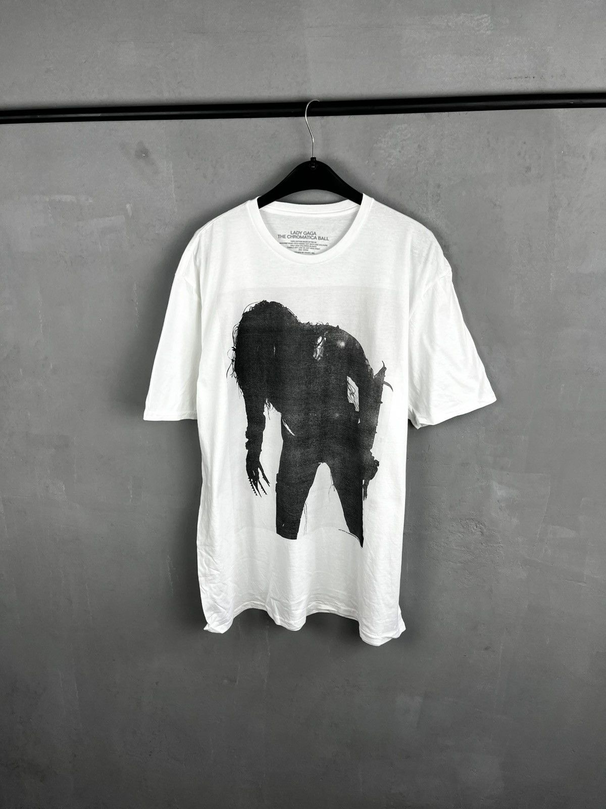 Band Tees × Designer Lady Gaga The Chromatica Ball Tour Tee Big Logo Face Size US XL / EU 56 / 4 - 2 Thumbnail
