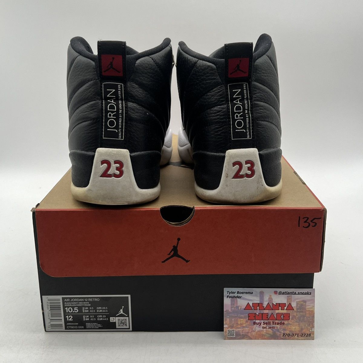 Jordan Brand Air Jordan 12 playoff Size US 10.5 / EU 43-44 - 3 Thumbnail
