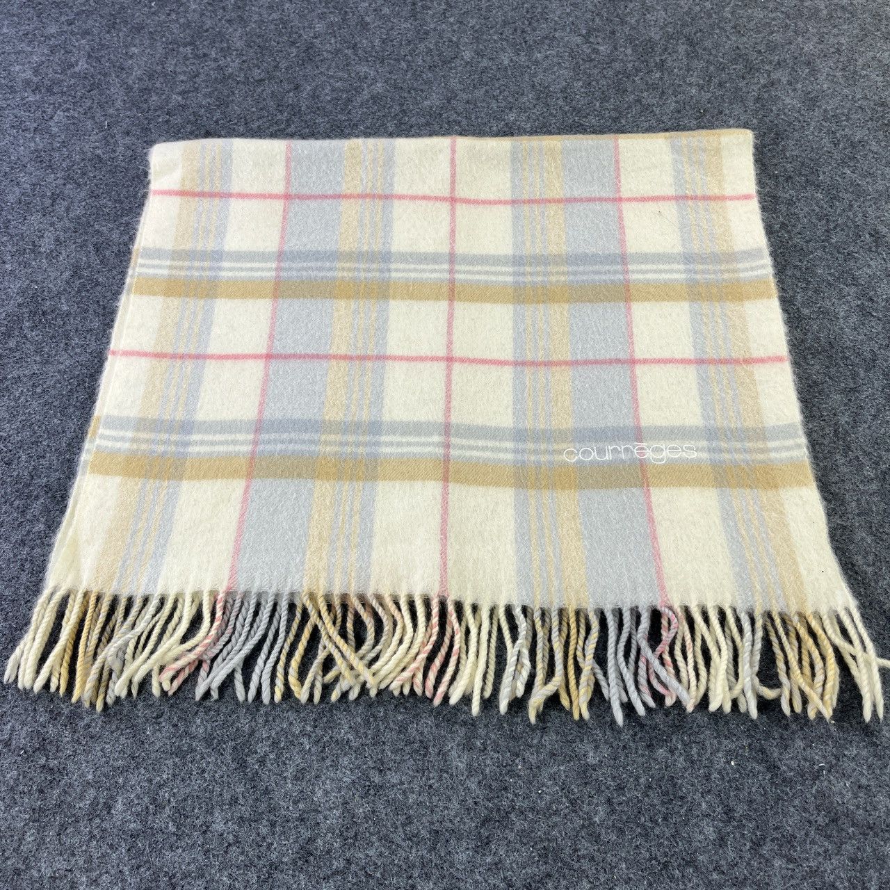 Courreges × Vintage Courreges Scarf / Muffler / Neckwear T375 Size ONE SIZE - 5 Thumbnail