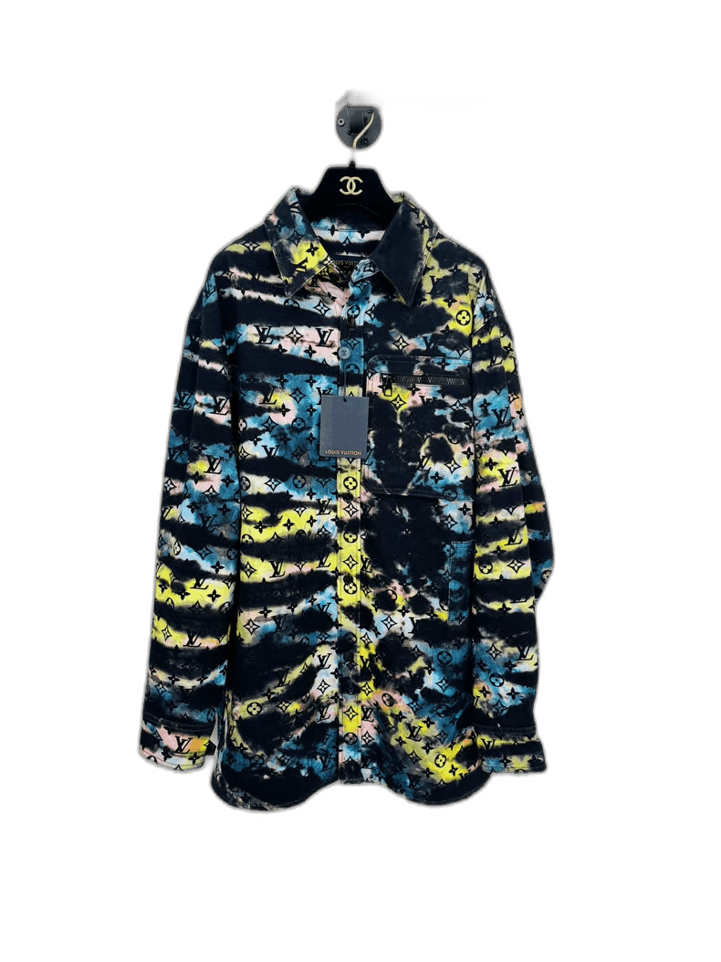 Louis Vuitton Louis Vuitton Camouflage Denim Jacket Size US XS / EU 42 / 0 - 1 Thumbnail