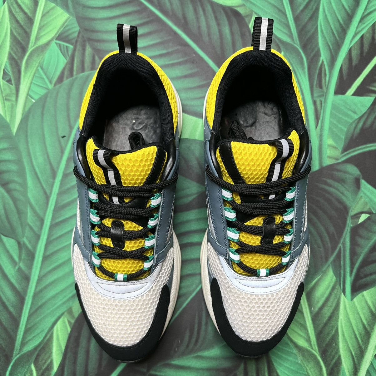 Christian Dior Monsieur B22 reflective sneaker ‘blue yellow’ Sz- 10M/43EU Size US 10 / EU 43 - 3 Thumbnail