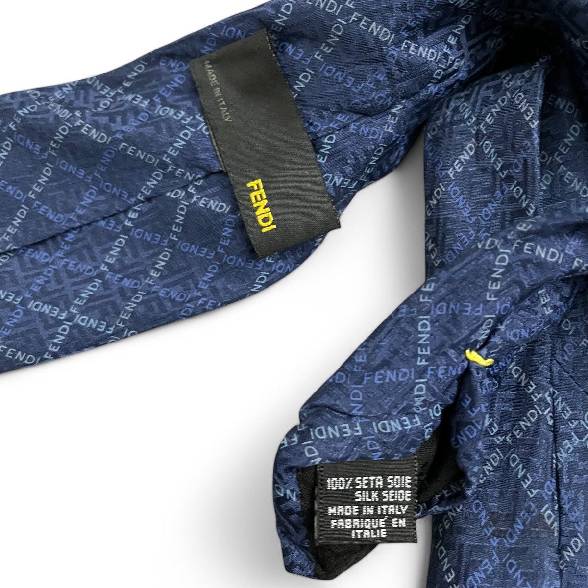 Fendi Fendi monogram ties Size ONE SIZE - 2 Thumbnail