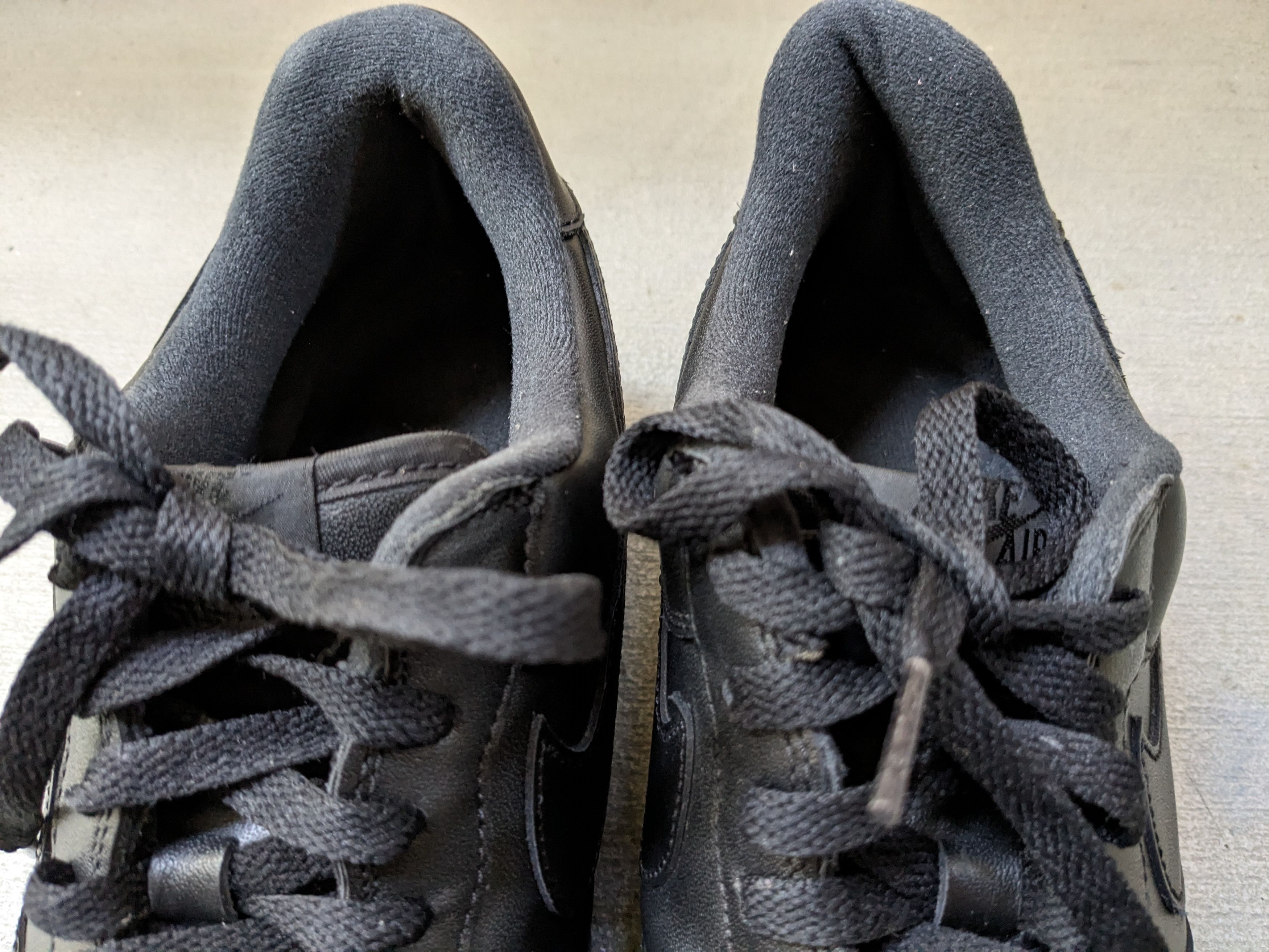 Nike × Supreme Nike Air Force 1 Low Supreme Black 11.5 CU9225-001 Leather Size US 11.5 / EU 44-45 - 6 Thumbnail