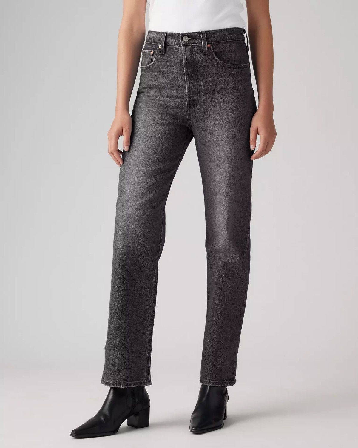 Levi's Ribcage Straight Ankle Women’s Jeans Size 28" / US 6 / IT 42 - 4 Thumbnail