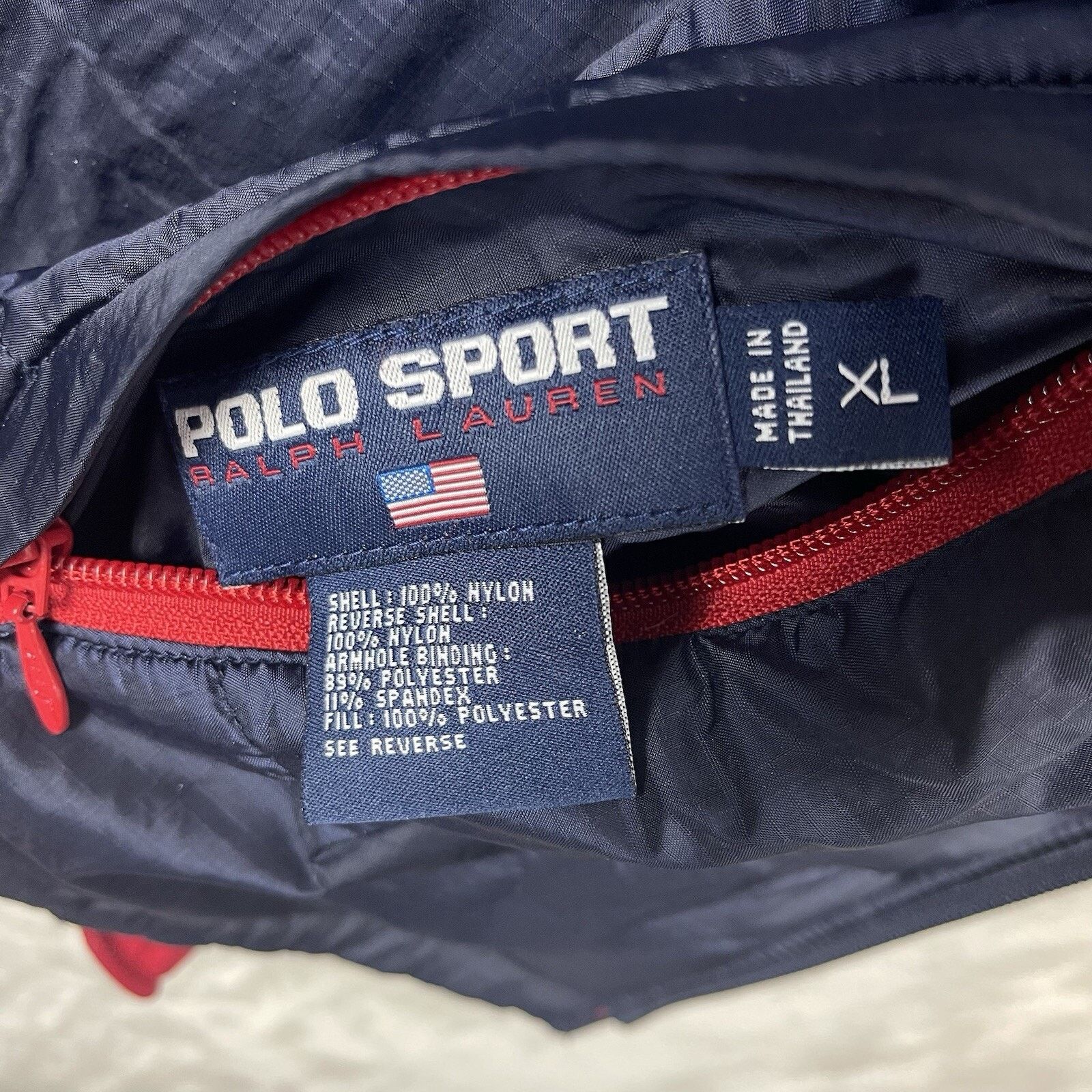 Ralph Lauren Vtg Polo Sport Ralph Lauren Reversible Puffer Vest XL 90s Size US XL / EU 56 / 4 - 6 Thumbnail