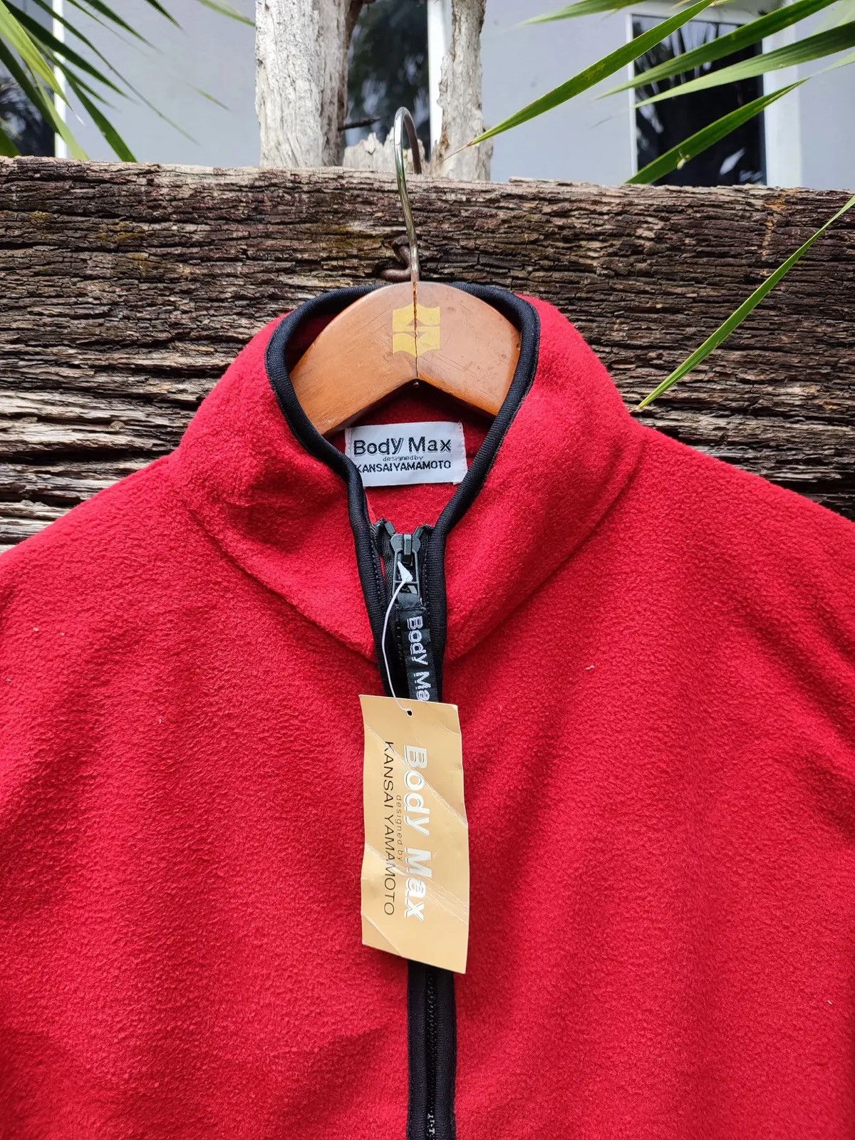 Kansai Yamamoto Vintage Kansai Yamamoto “Body Max” Red Fleece Vest – 90s Size US M / EU 48-50 / 2 - 2 Thumbnail