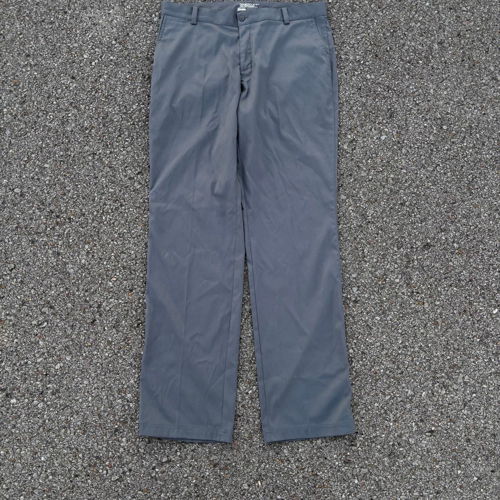 Nike Gray Nike Golf Dri fit pants Size US 34 / EU 50 - 4 Thumbnail