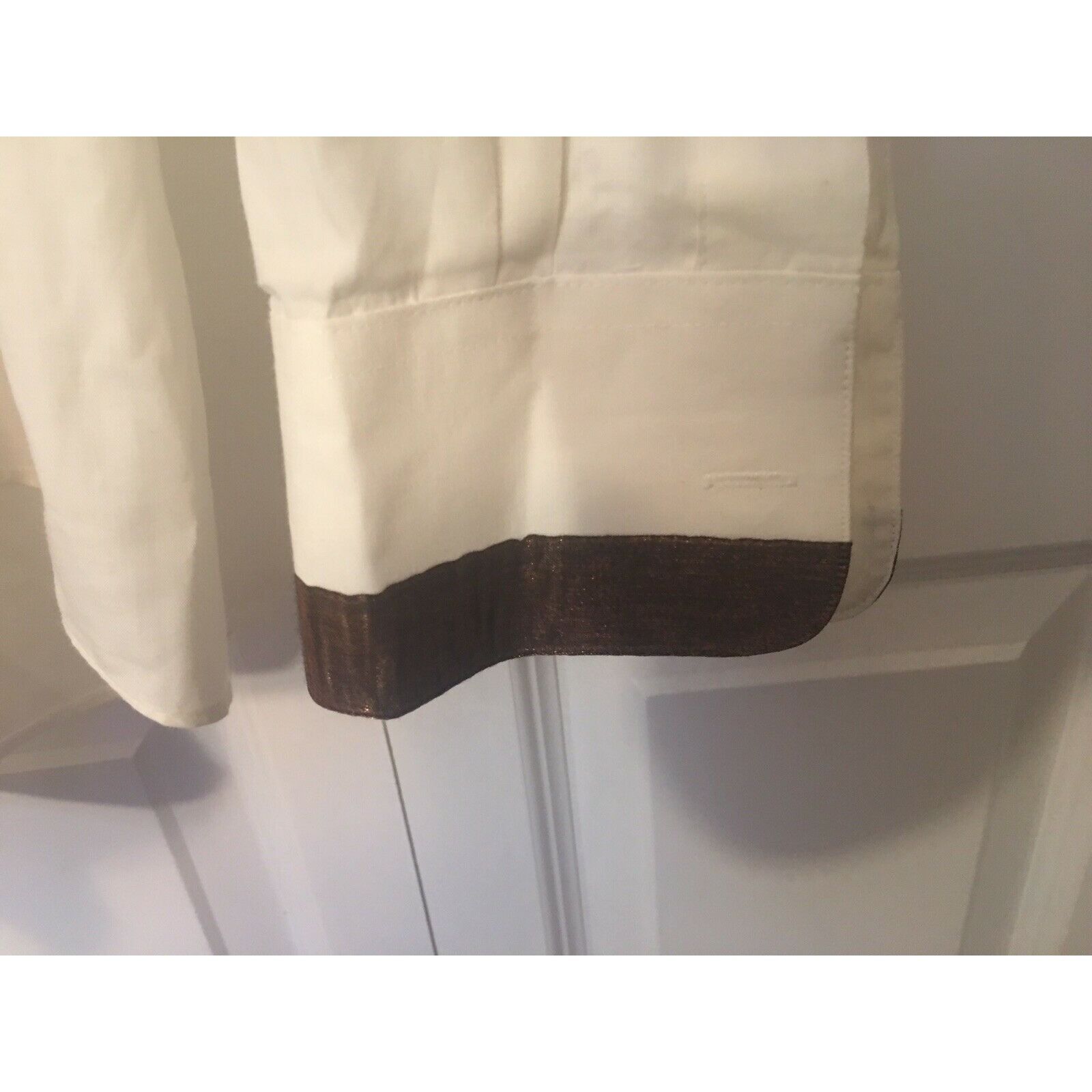 Other Diamanté Couture Collection Long Sleeve White Shirt Sz L But Size US L / EU 52-54 / 3 - 4 Thumbnail
