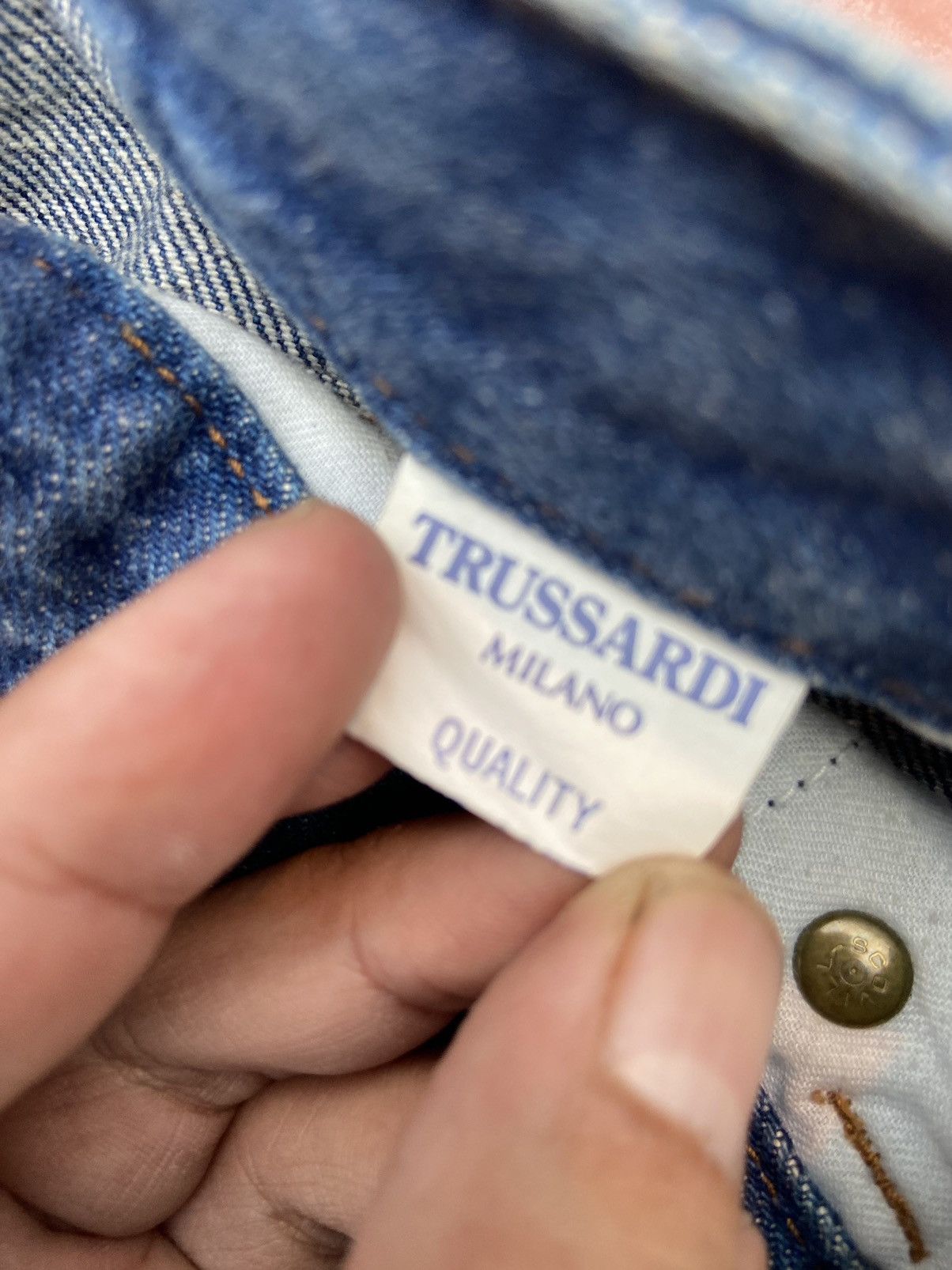 Trussardi × Vintage Vintage Trussardi jeans Size US 29 - 9 Thumbnail