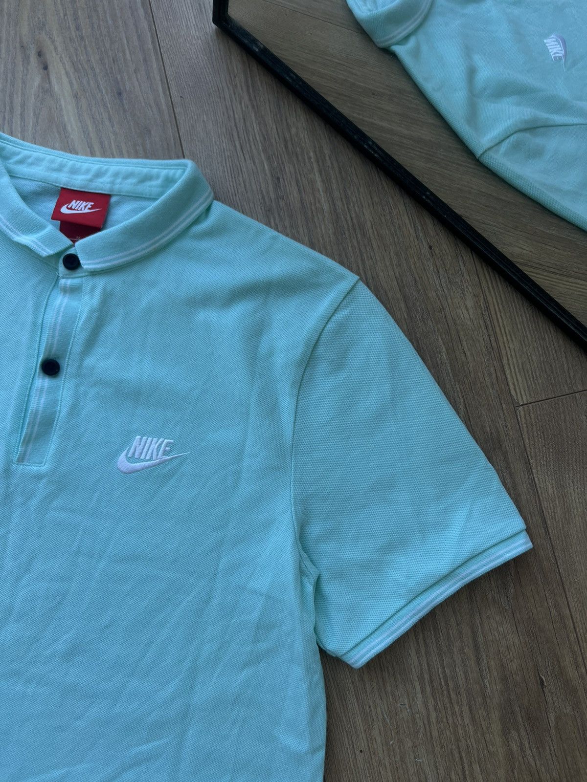 Nike 00’s NIKE RETRO OLD MONEY Y2K POLO TEE Size US M / EU 48-50 / 2 - 2 Thumbnail
