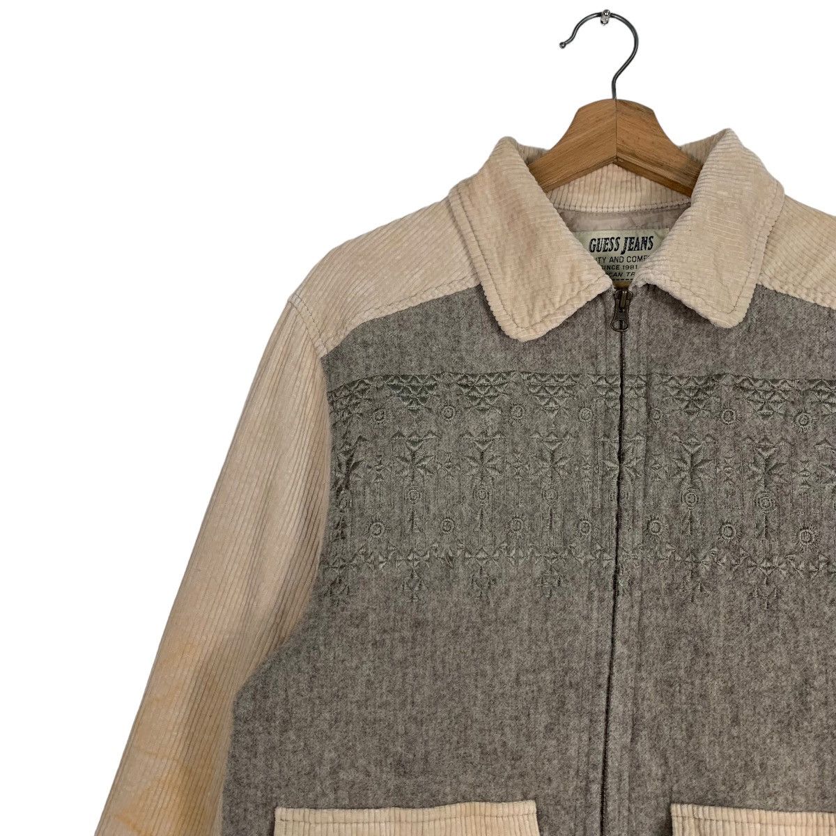 Guess GUESS JEANS USA Classic Design Corduroy Jacket #0600-C28 Size US M / EU 48-50 / 2 - 3 Thumbnail