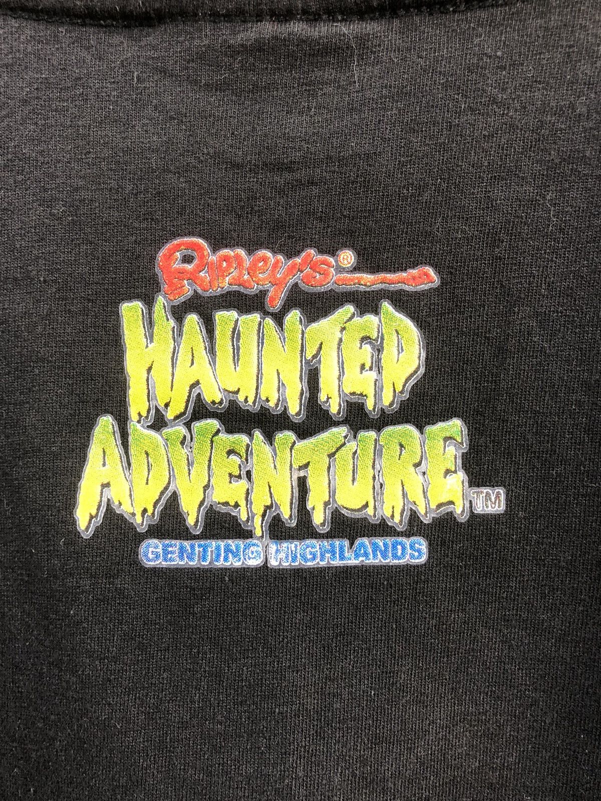 Japanese Brand × Vintage RARE Vintage Y2K Ripleys Skull Haunted Advanture Tee Size US L / EU 52-54 / 3 - 15 Thumbnail