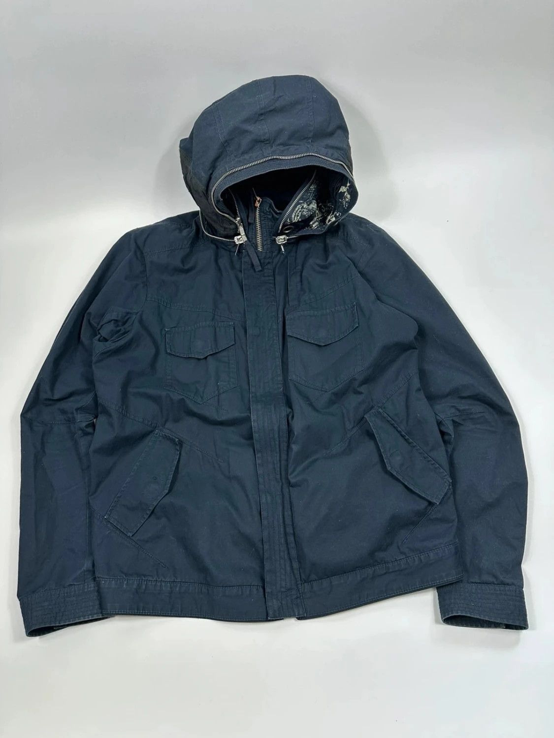 Marithe + Francois Girbaud Marithé + Francois Girbaud Multi Pockets Cotton Jacket Size US M / EU 48-50 / 2 - 1 Thumbnail