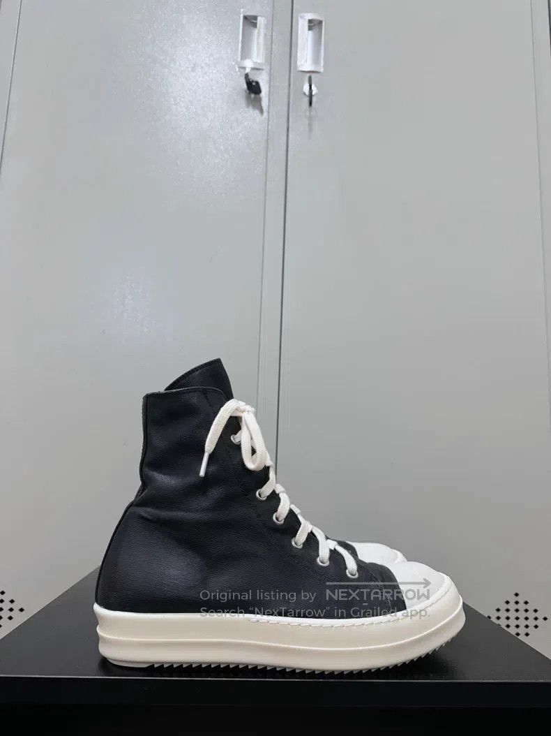Rick Owens Rick Owens Top Waxed Canvas Chuck Taylors Size US 7 / EU 40 - 3 Thumbnail