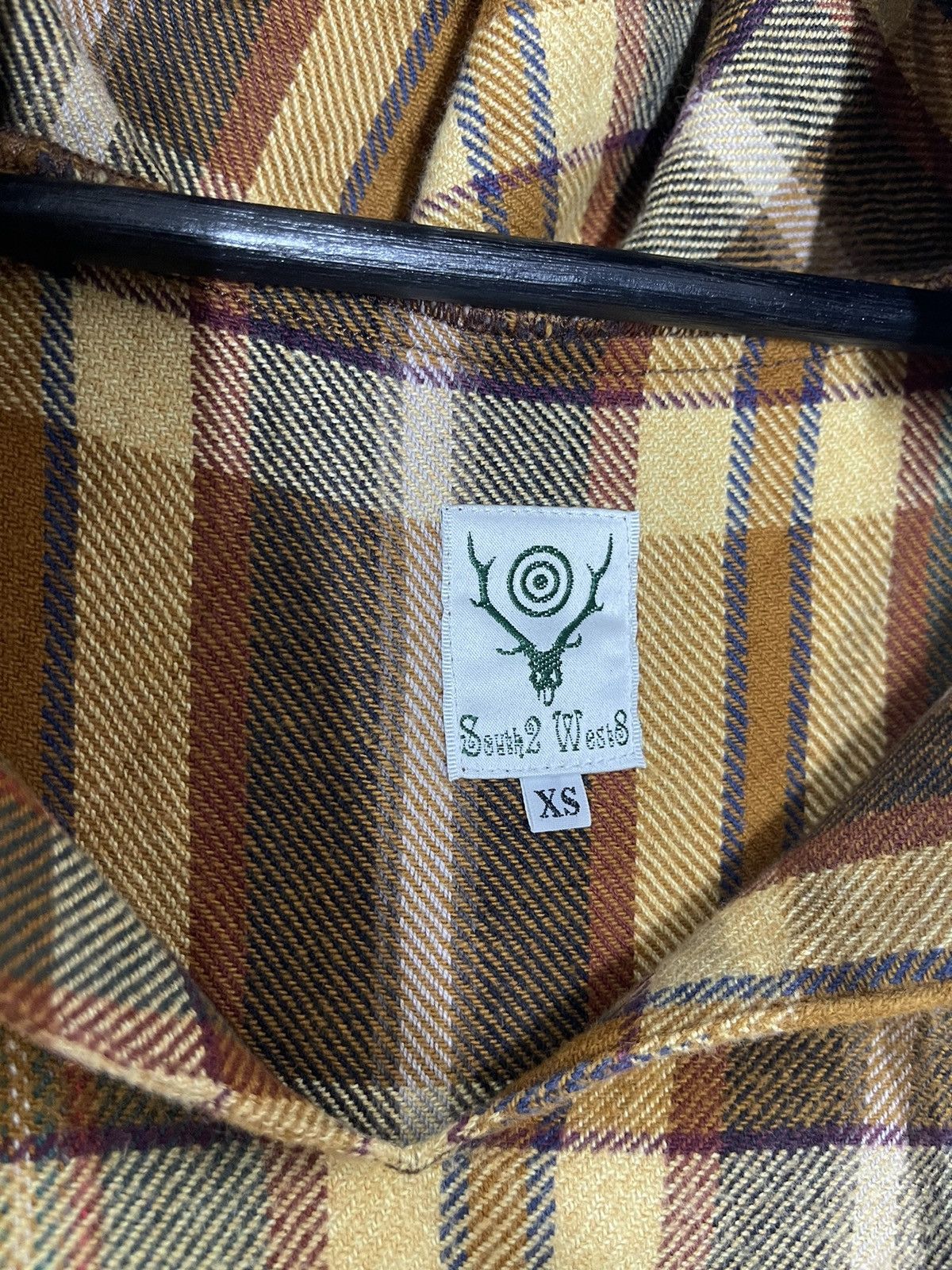 South2 West8 Streetwear Nepenthes Checked Hoodies Sweater South2 West8 Size US S / EU 44-46 / 1 - 4 Thumbnail