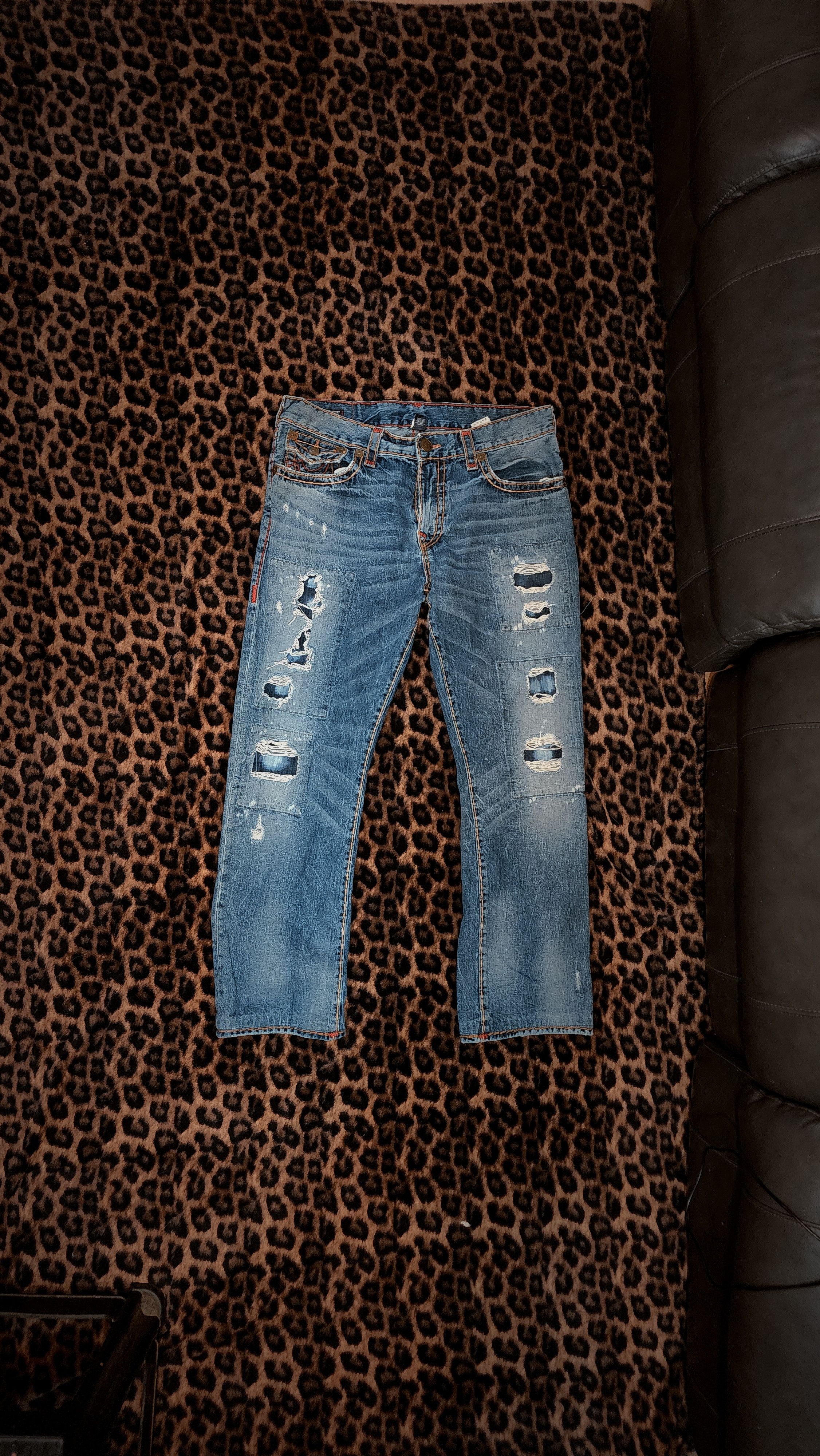 True Religion True Religion Super T Vintage Jeans Size US 36 / EU 52 - 8 Thumbnail