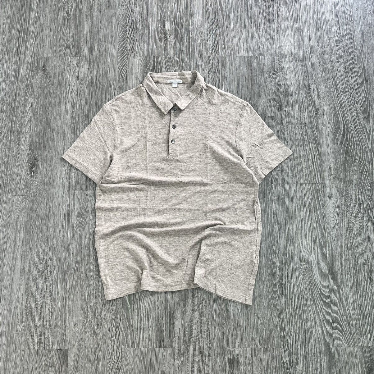 James Perse James Perse Standard Polo Shirt Size US L / EU 52-54 / 3 - 1 Thumbnail