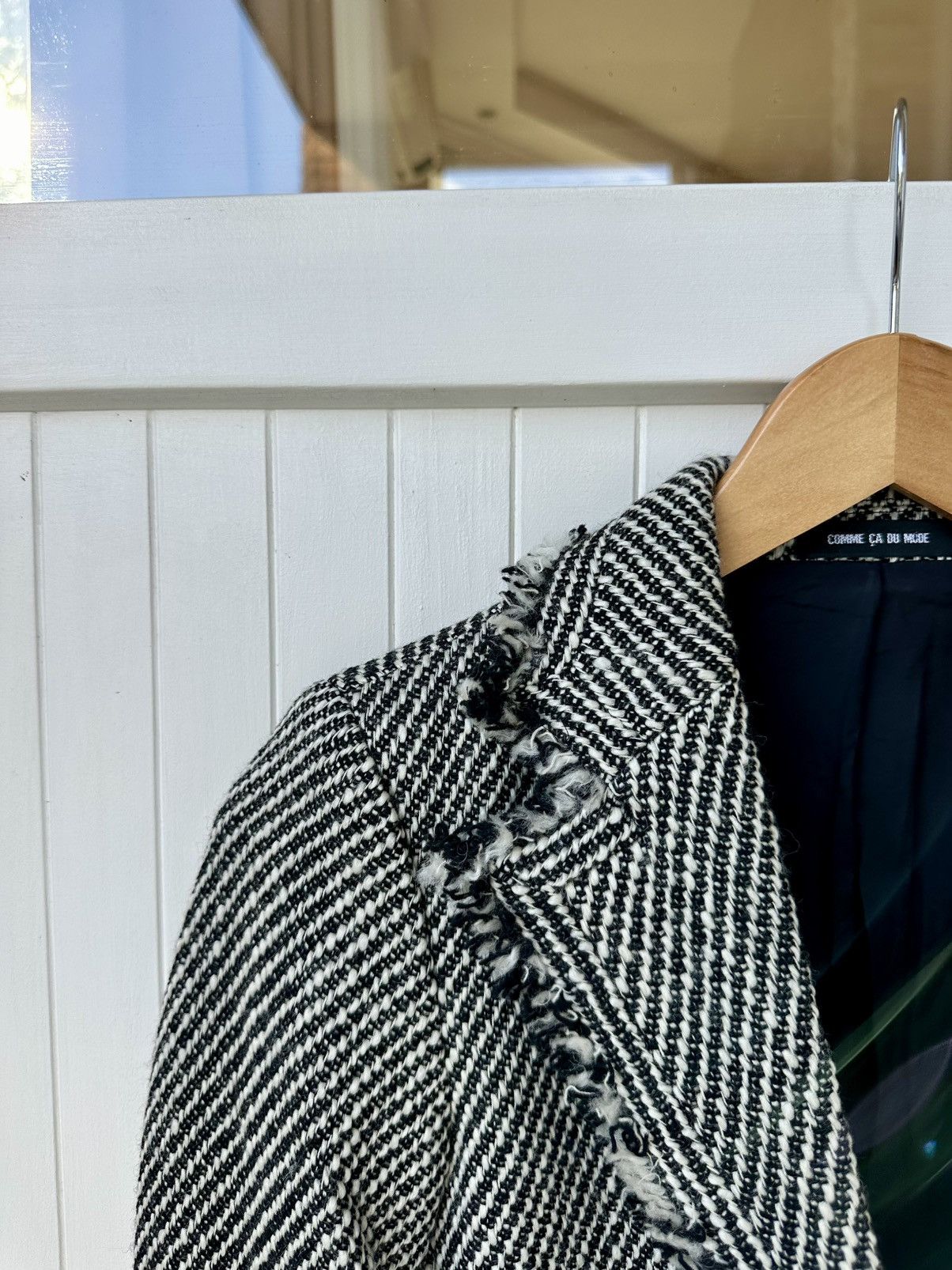 Comme Ca Ism 🇯🇵Vintage Comme Ca Du Mode Blazer Made jn Japan Size M / US 6-8 / IT 42-44 - 6 Thumbnail