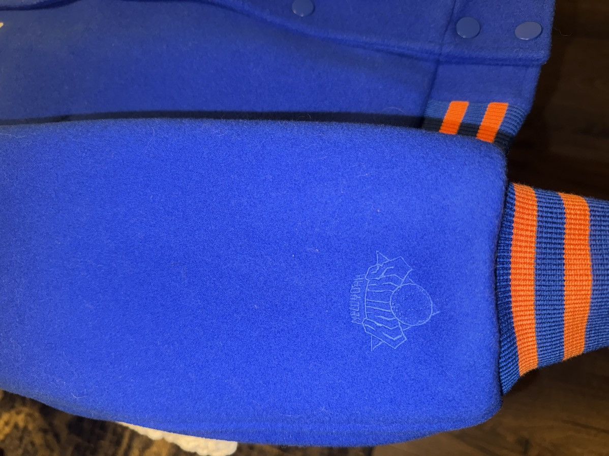 Kith Kith New York Knicks Wool Coaches Jacket Size Xs Royal Blue Size US XS / EU 42 / 0 - 4 Thumbnail
