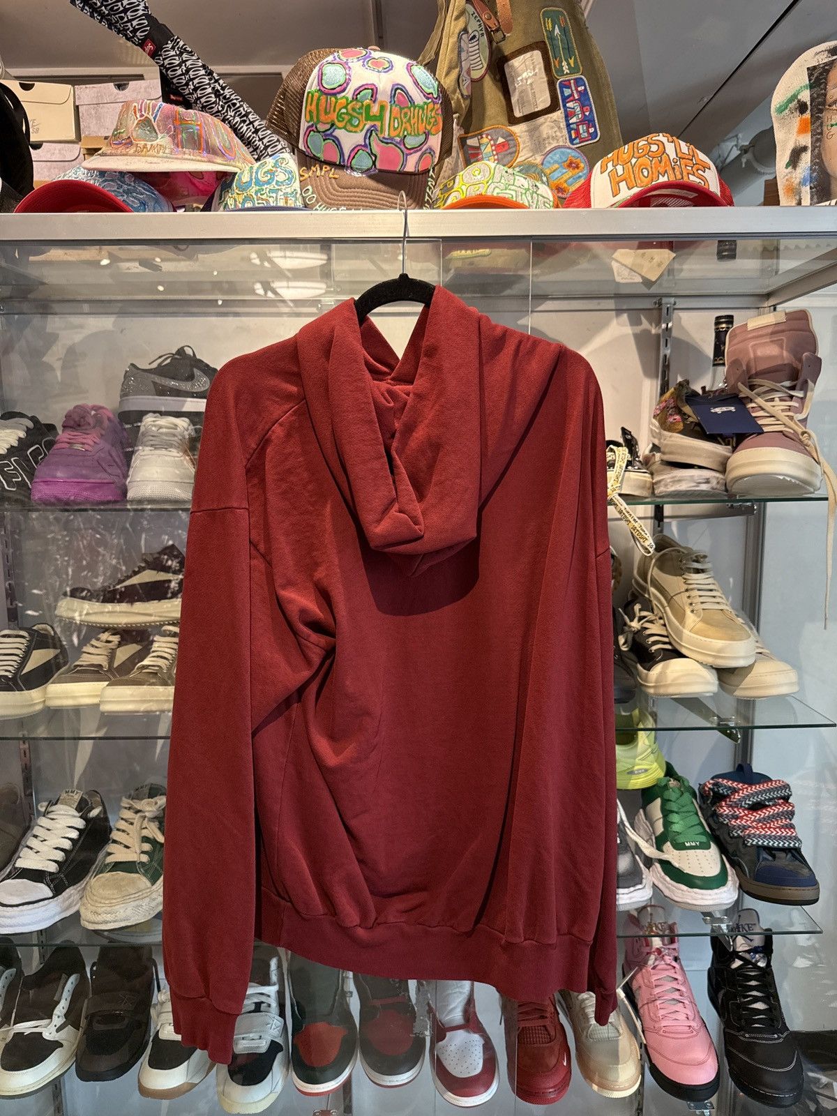 Sp5der Spider Burgundy Hoodie Extra Large Size US XL / EU 56 / 4 - 2 Thumbnail
