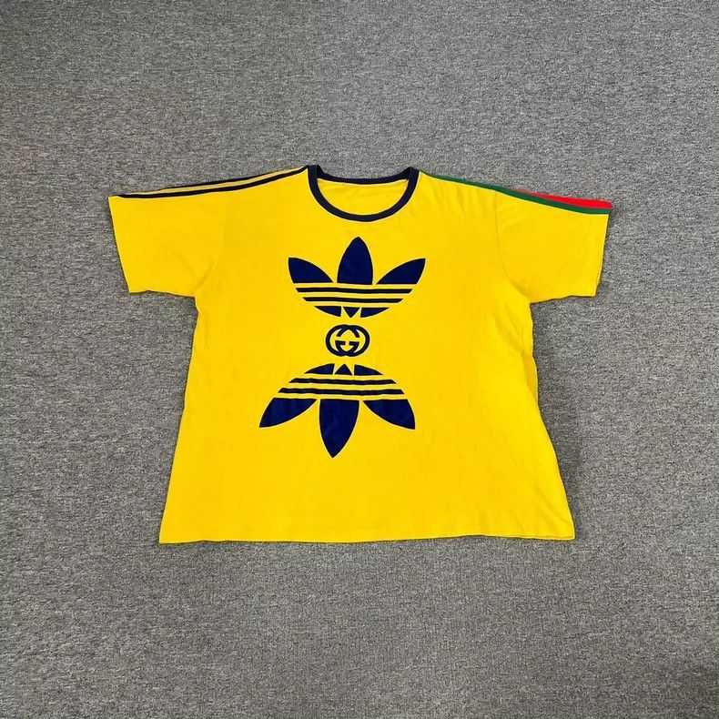 Gucci Gucci Adidas Short Sleeve TShirt XXL-2506 Size XL / US 12-14 / IT 48-50 - 4 Thumbnail