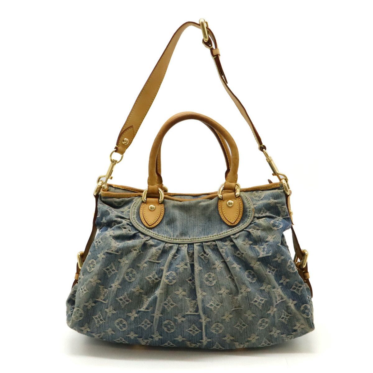 Louis Vuitton Louis Vuitton Louis Vuitton Neo Cabby Monogram Denim 2way Bag Denim Tote Bag M95349 Size ONE SIZE - 1 Thumbnail